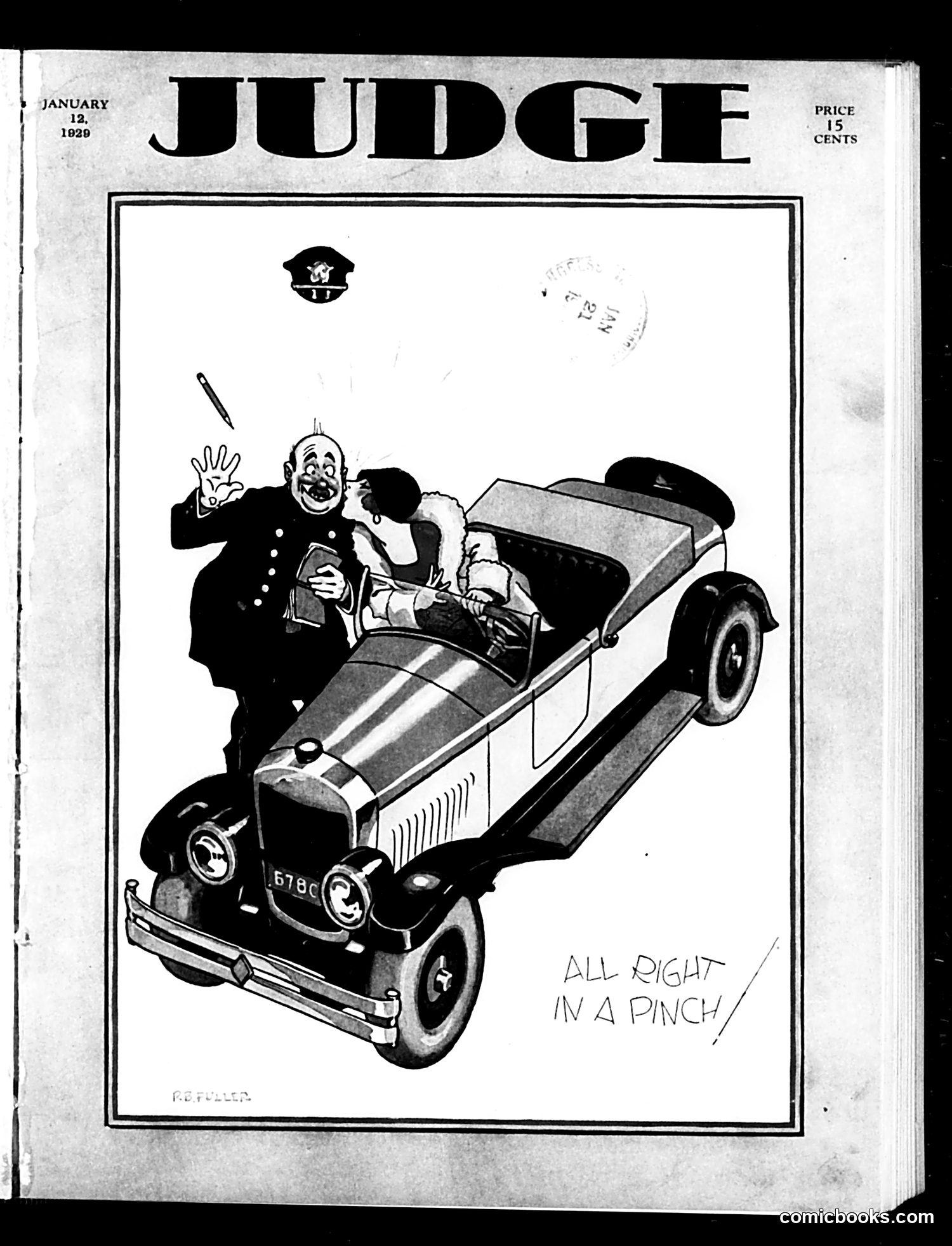 Judge — January 12, 1929