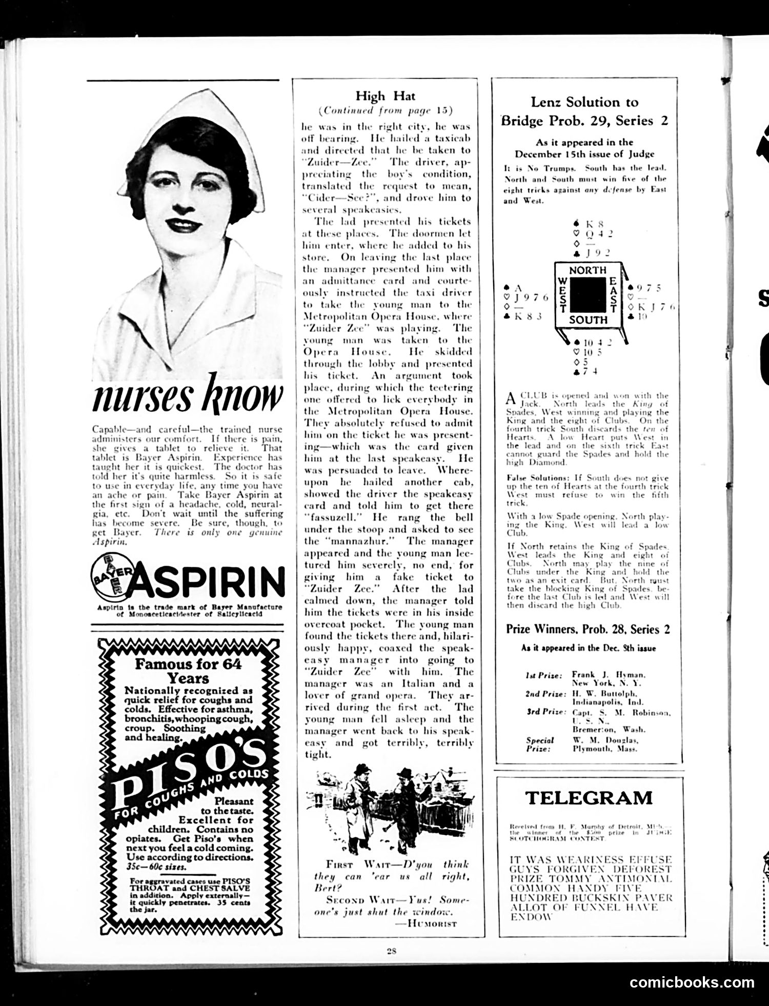 Judge — January 12, 1929 — page 30 of 36