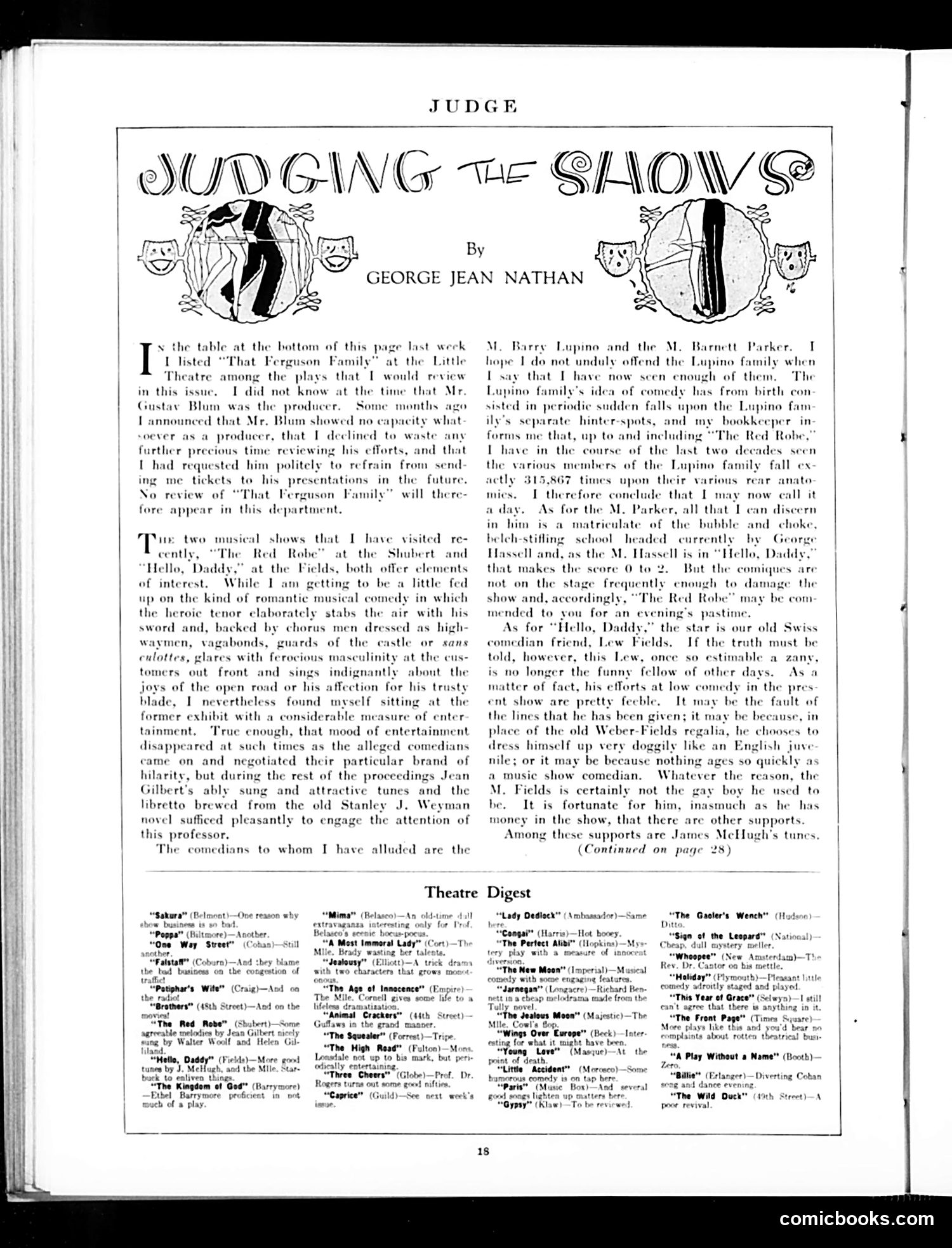 Judge — January 19, 1929 — page 20 of 36