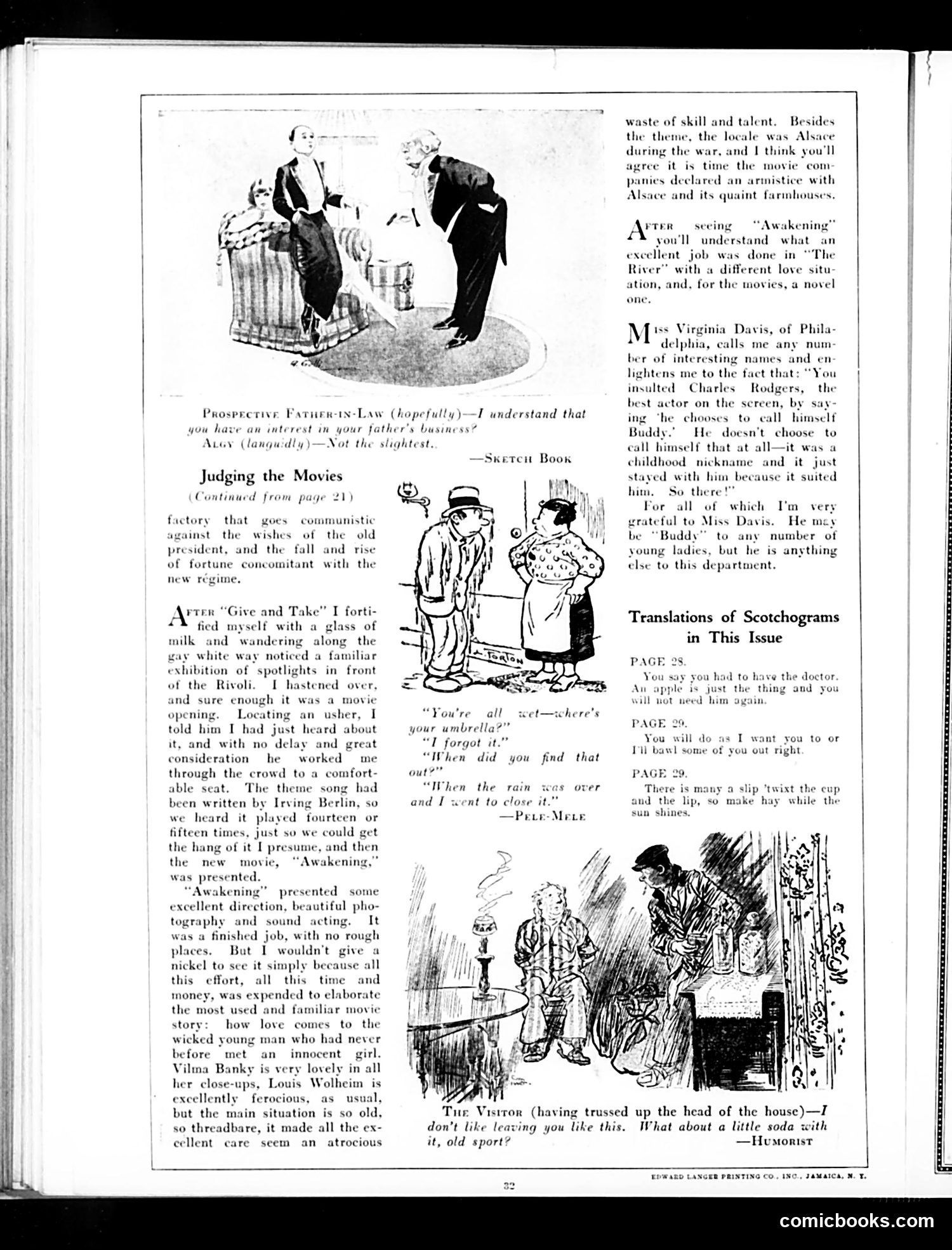 Judge — January 19, 1929 — page 34 of 36
