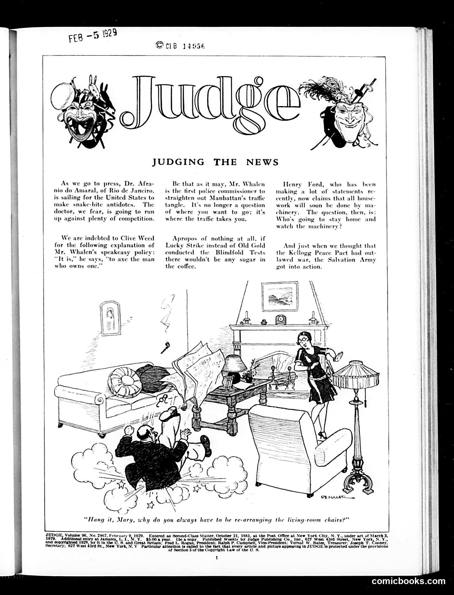 Judge — February 9, 1929 — page 3 of 36