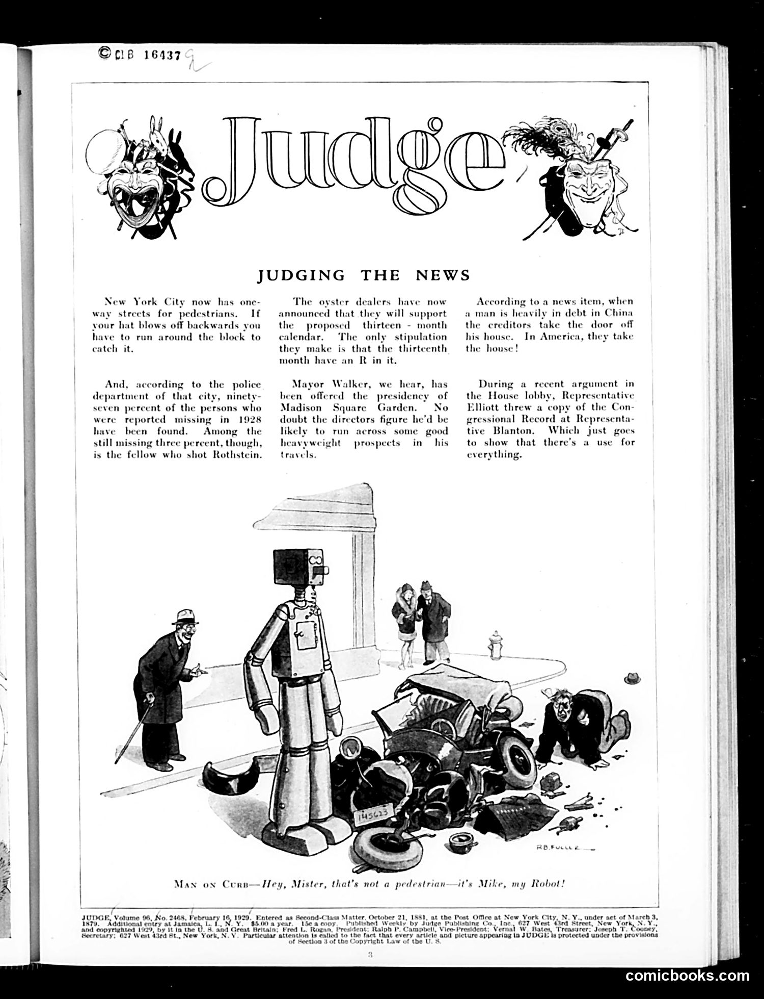 Judge — February 16, 1929 — page 5 of 36
