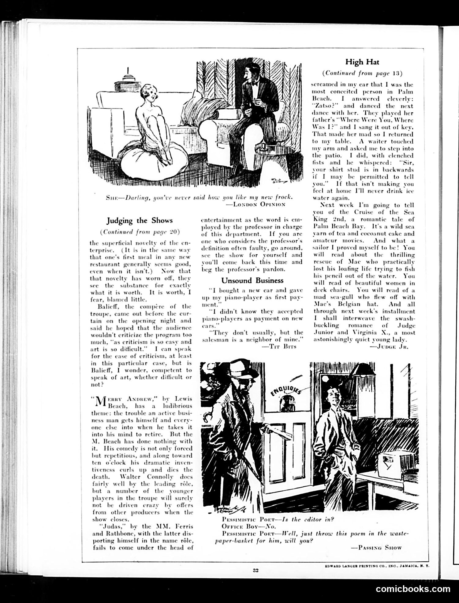 Judge — February 16, 1929 — page 34 of 36