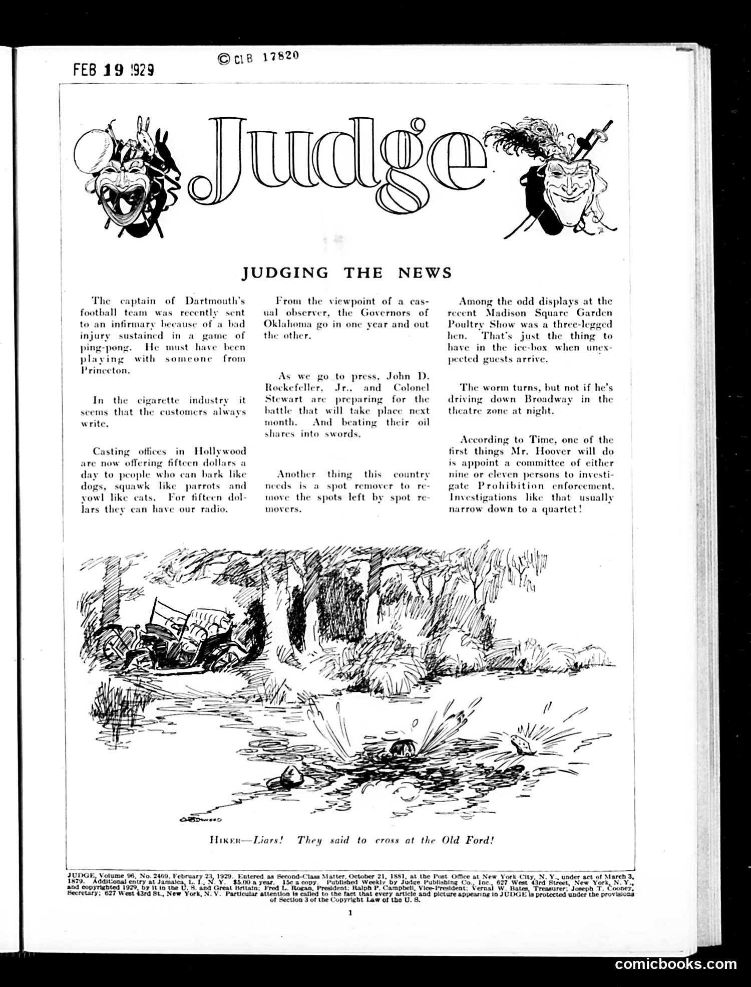 Judge — February 23, 1929 — page 3 of 36