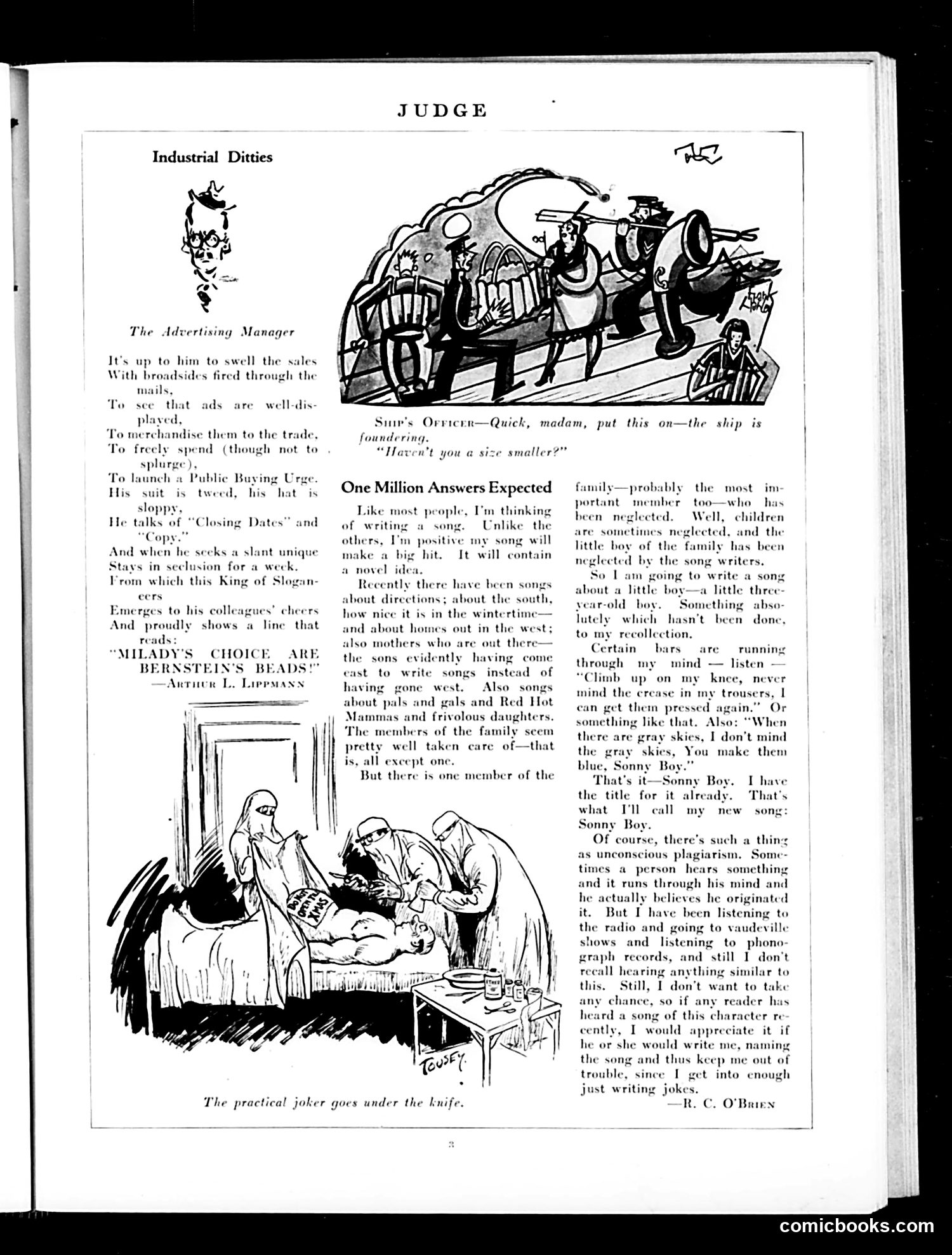Judge — February 23, 1929 — page 5 of 36