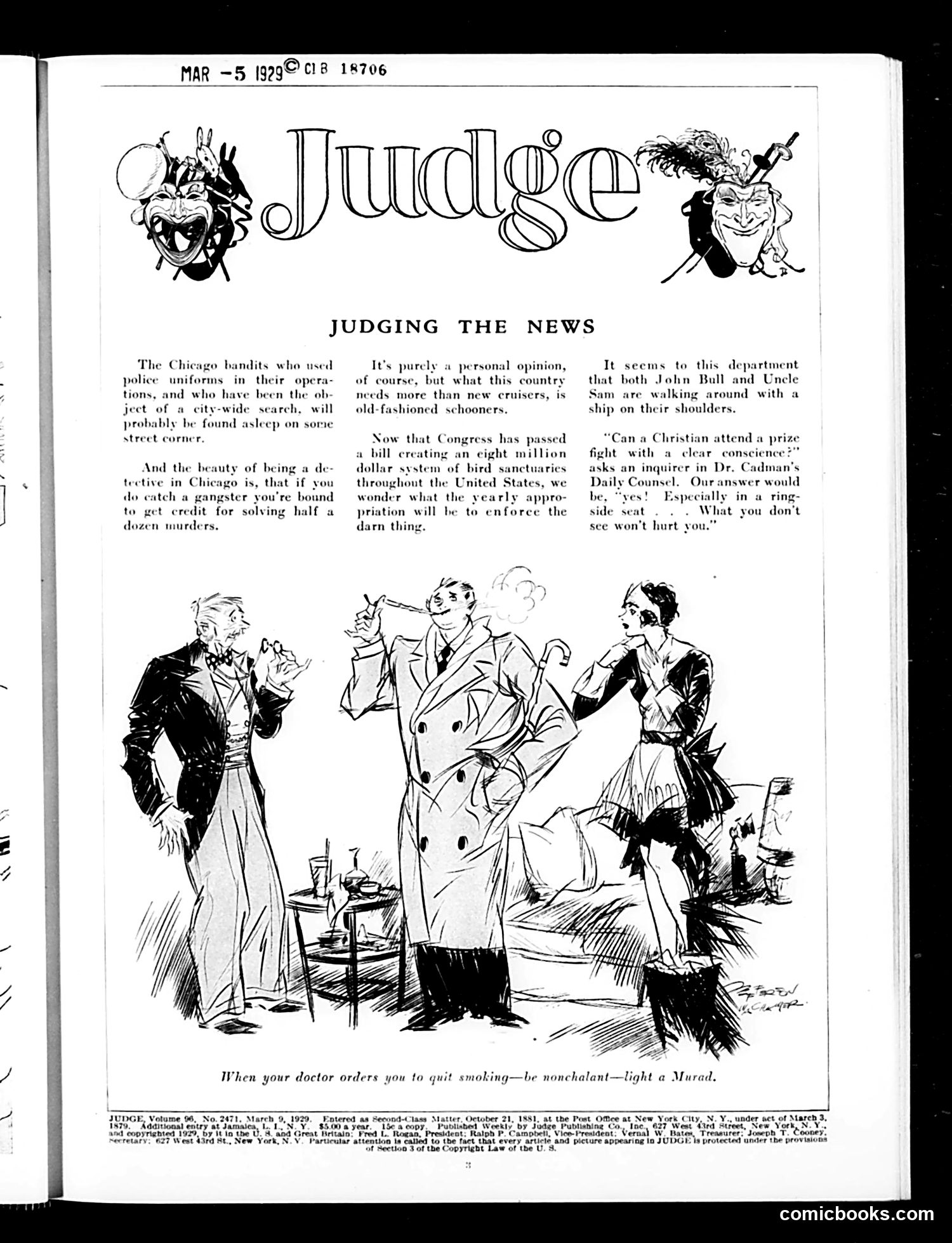 Judge — March 9, 1929 — page 5 of 36