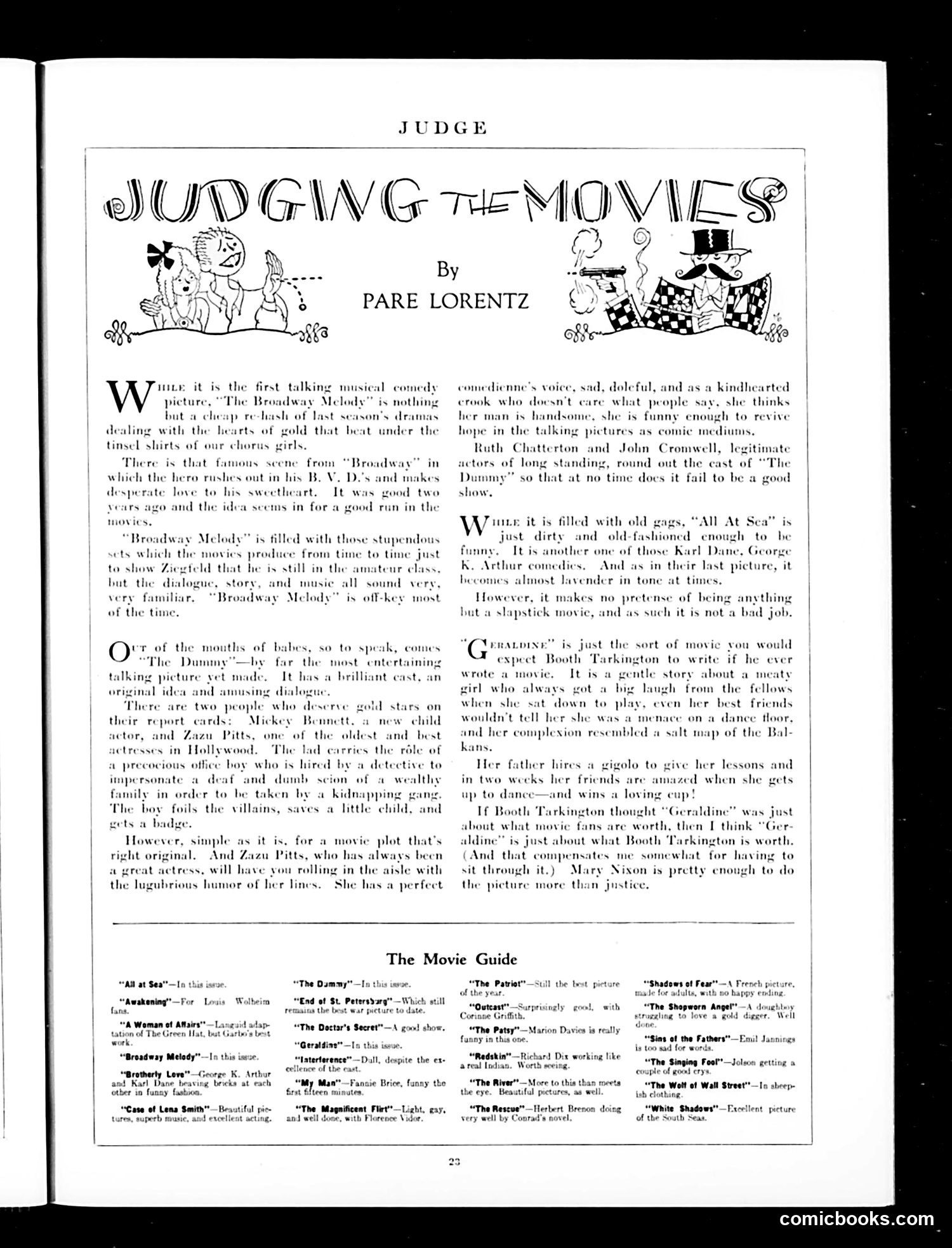 Judge — March 23, 1929 — page 25 of 36