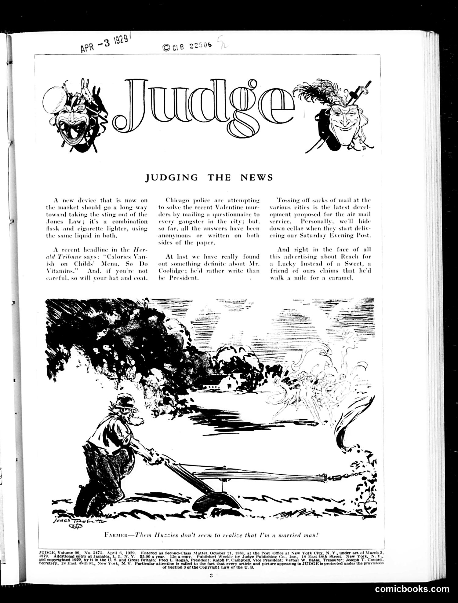 Judge — April 6, 1929 — page 5 of 36
