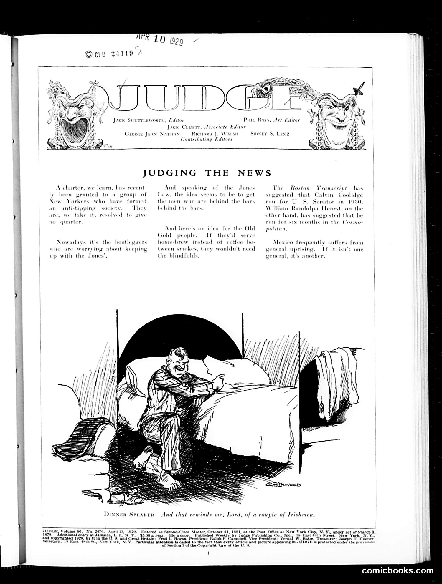 Judge — April 13, 1929 — page 3 of 36