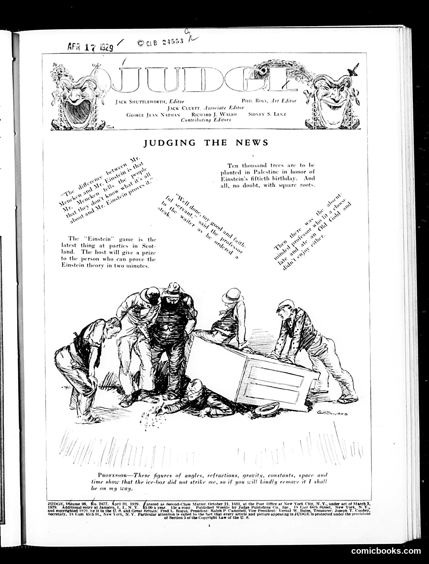 Judge — April 20, 1929 — page 3 of 36