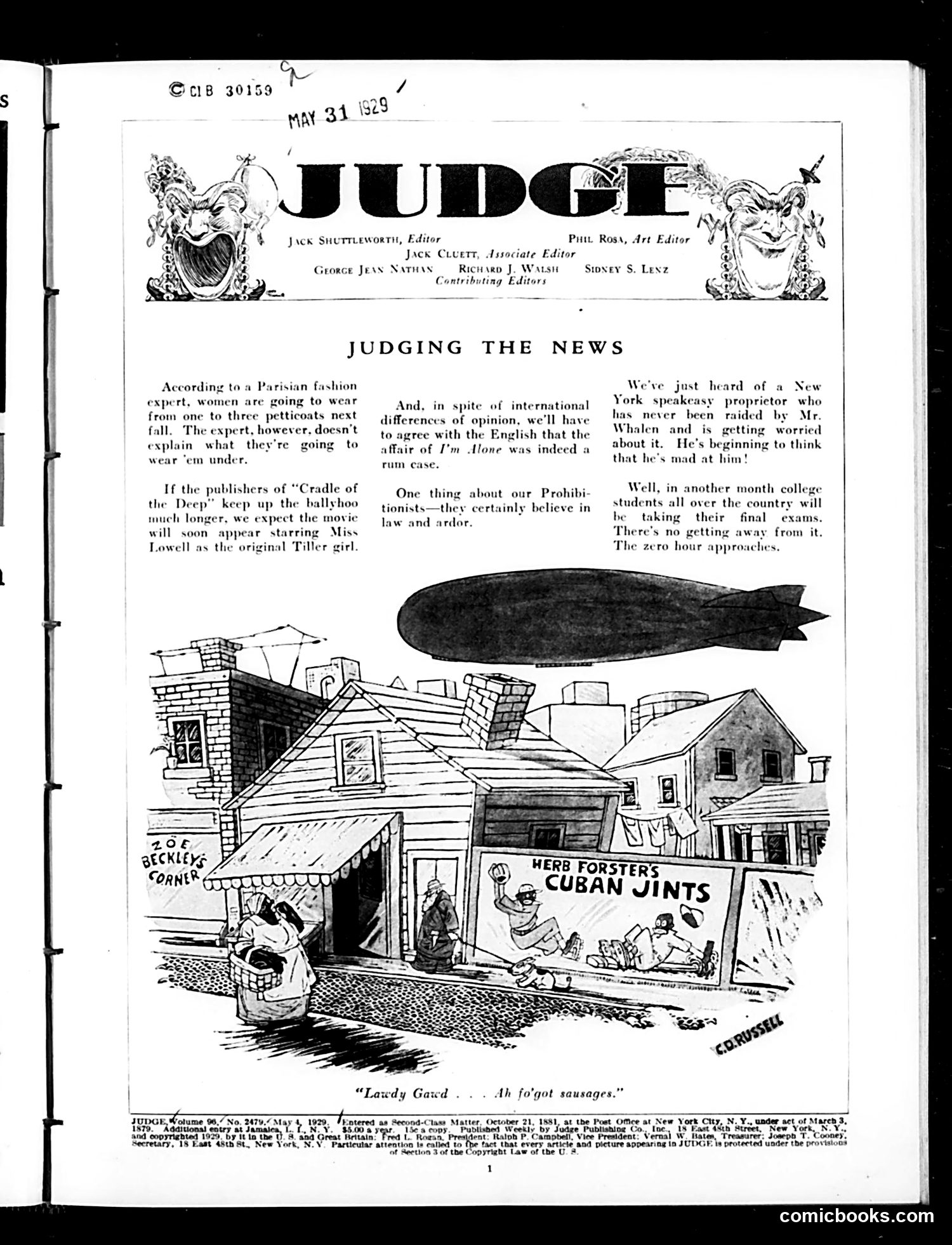 Judge — May 4, 1929 — page 3 of 36