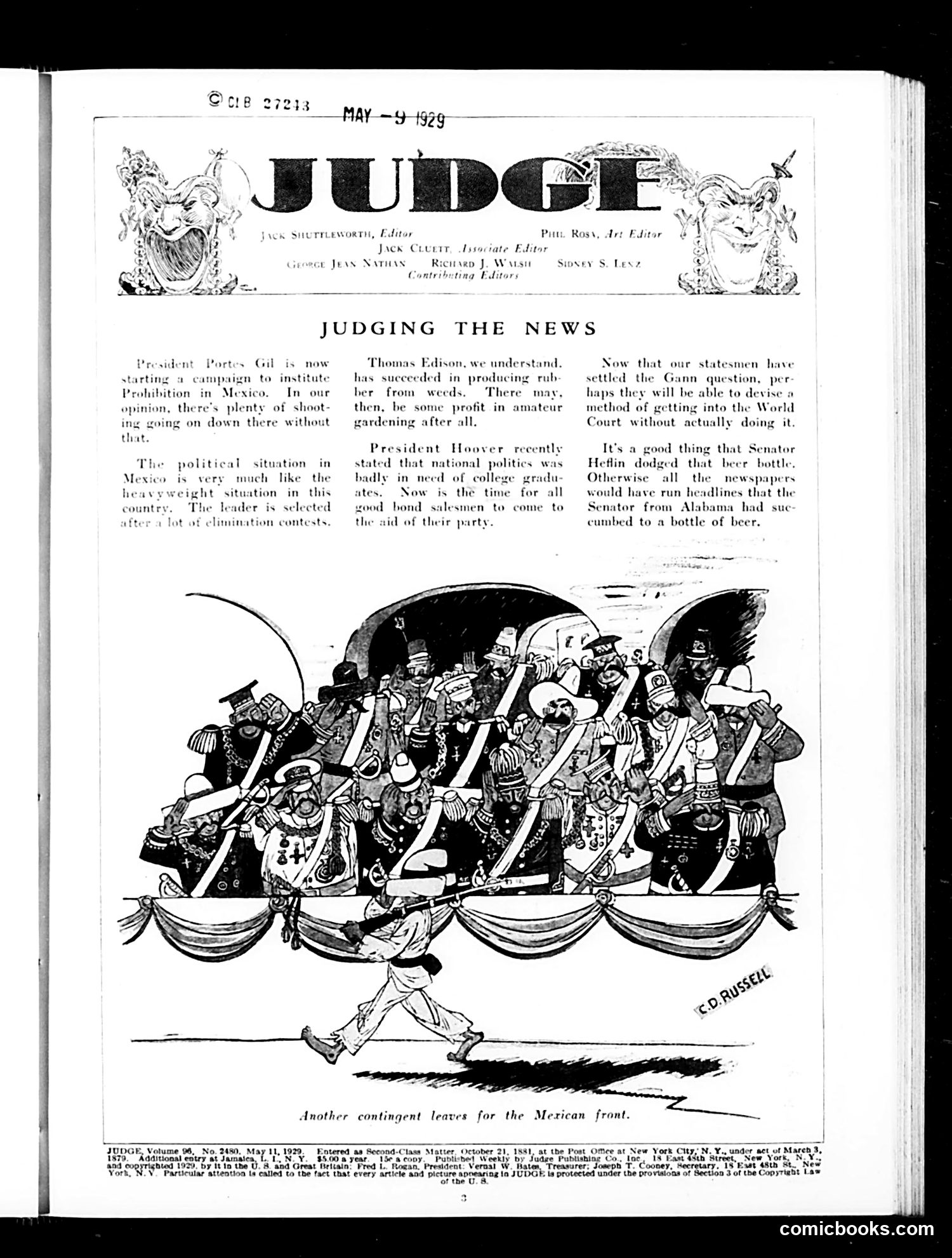 Judge — May 11, 1929 — page 5 of 36