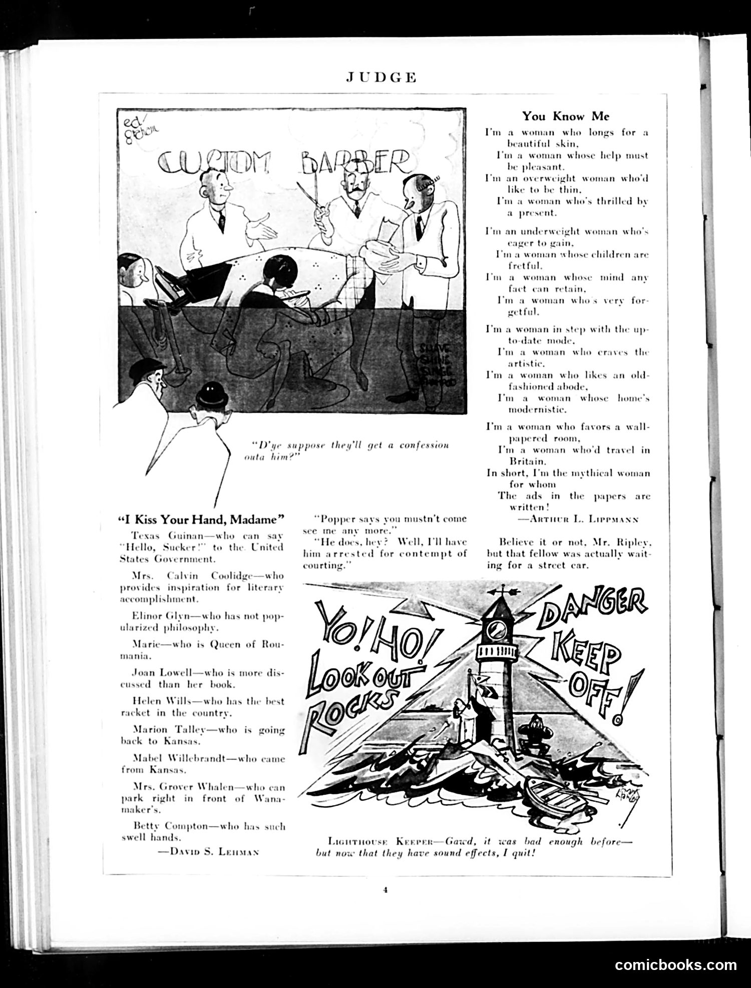 Judge — June 1, 1929 — page 6 of 36