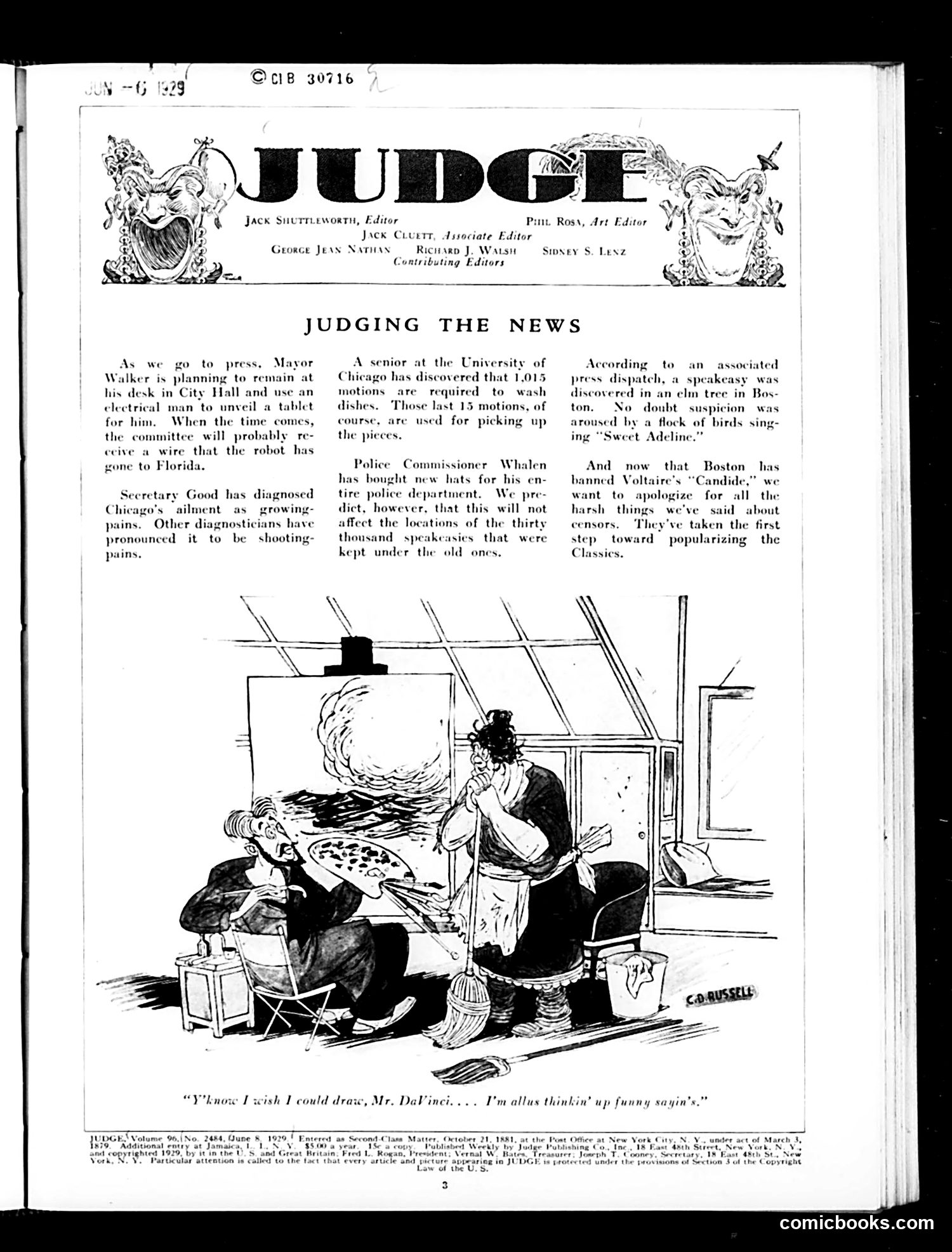 Judge — June 8, 1929 — page 5 of 36