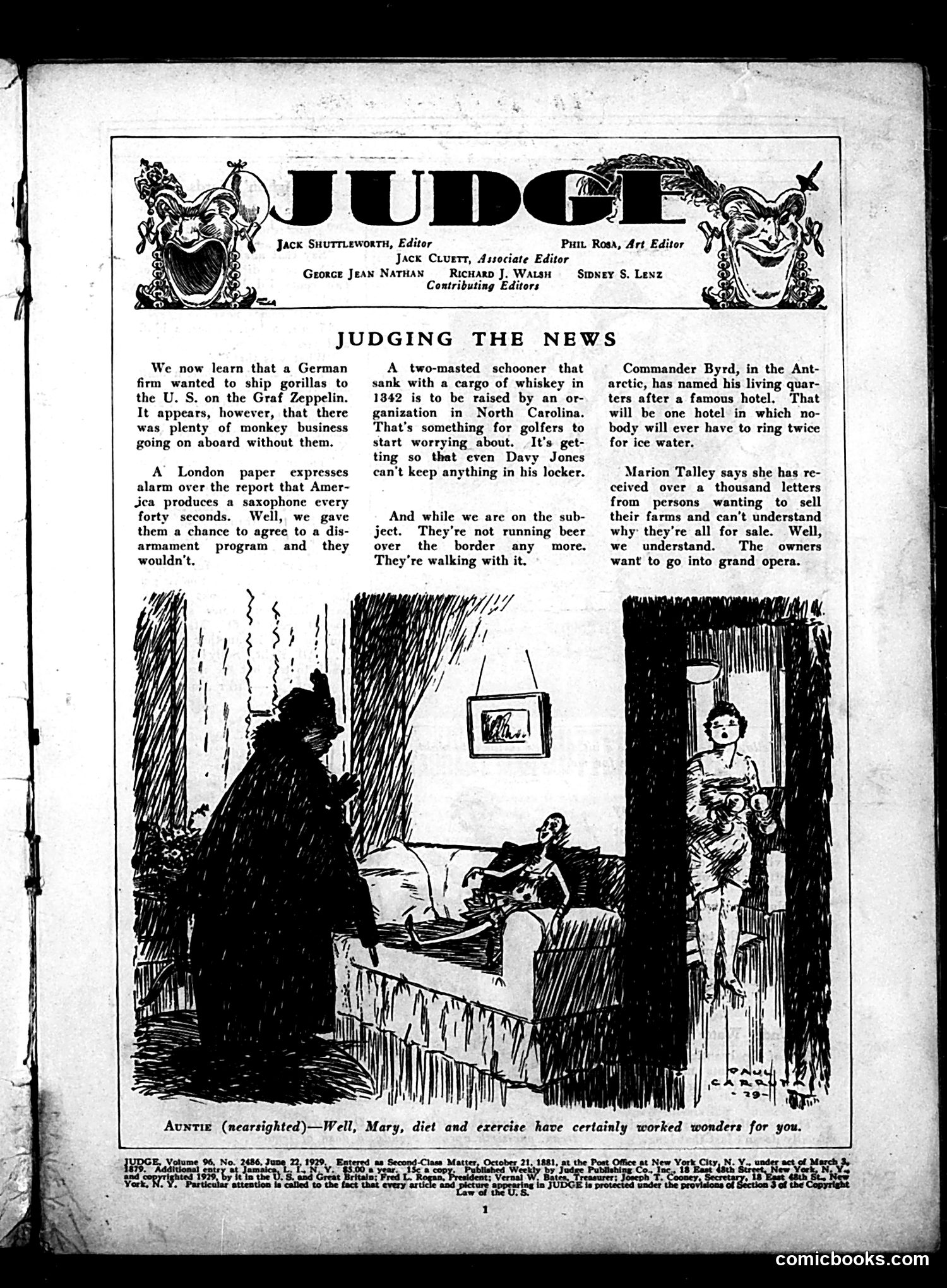 Judge — June 22, 1929 — page 3 of 40
