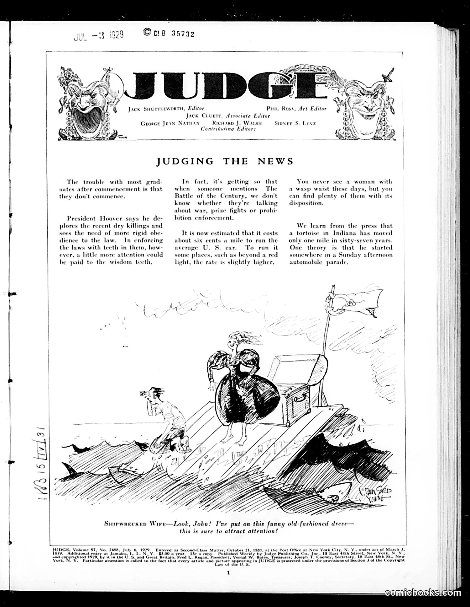 Judge — July 6, 1929 — page 3 of 36