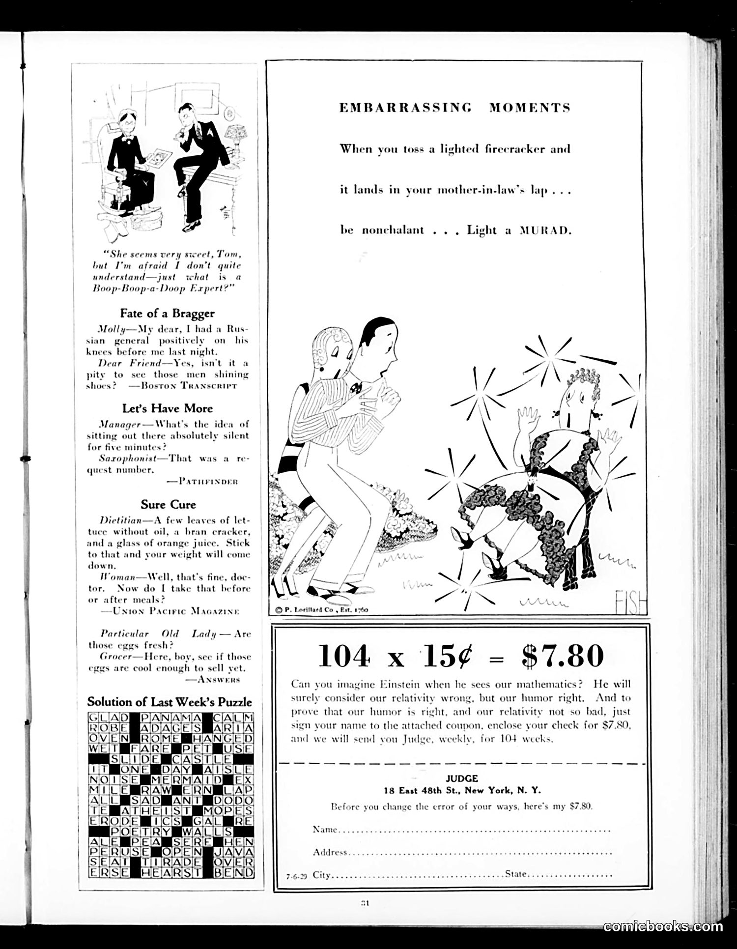 Judge — July 6, 1929 — page 33 of 36