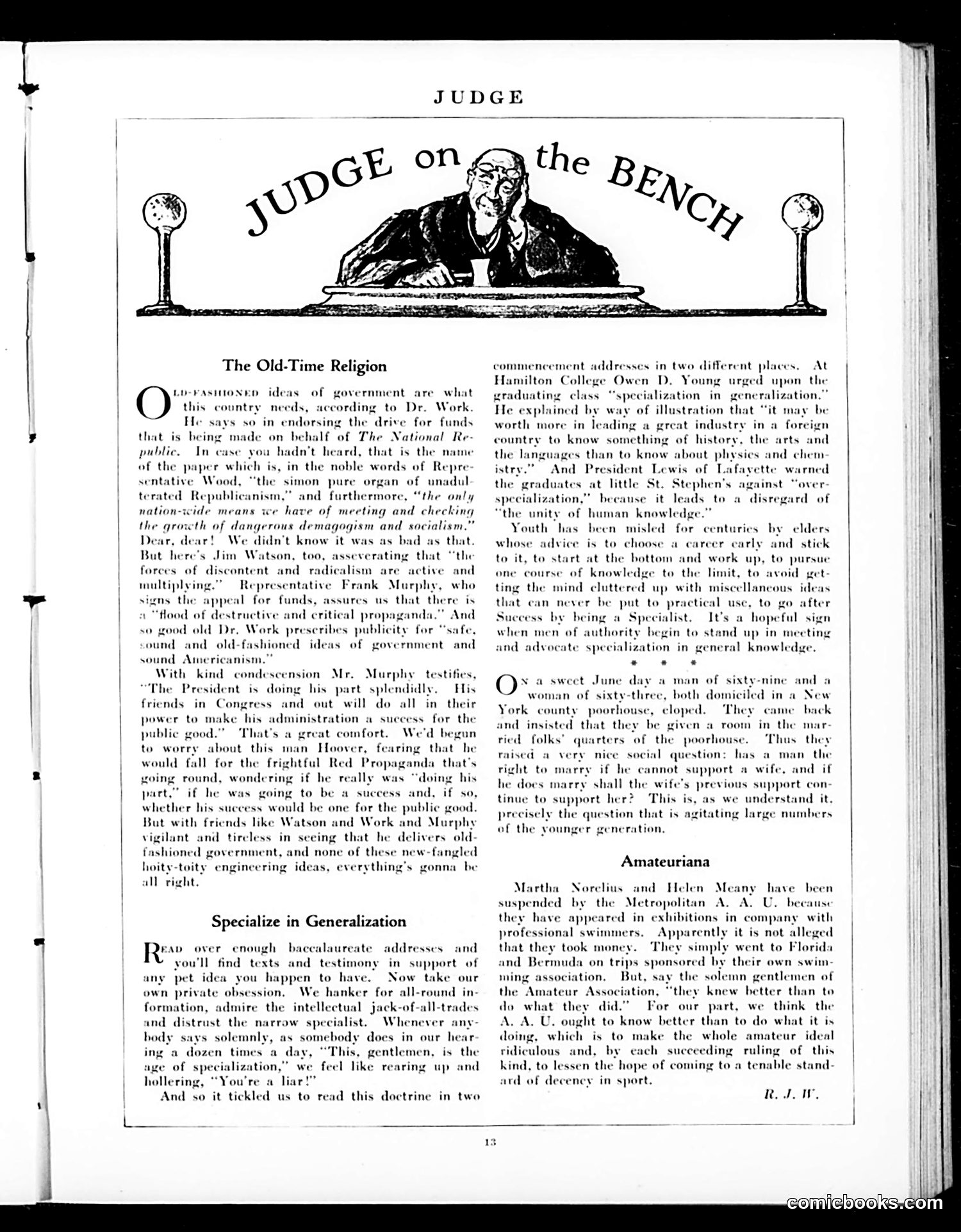 Judge — July 13, 1929 — page 15 of 36