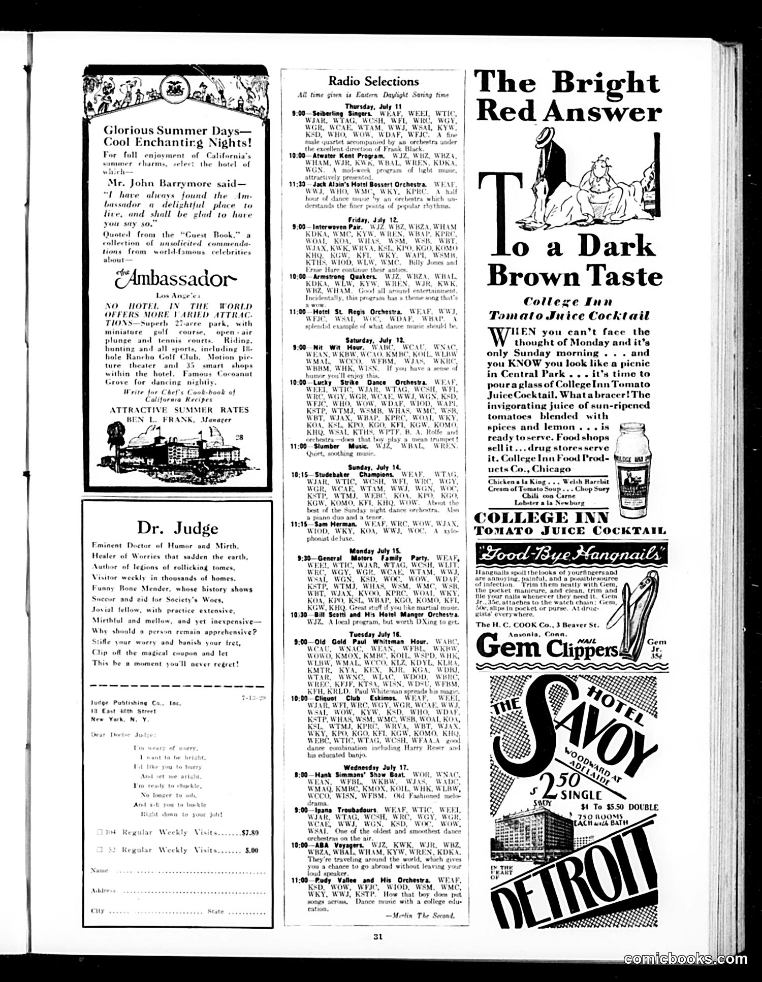 Judge — July 13, 1929 — page 33 of 36