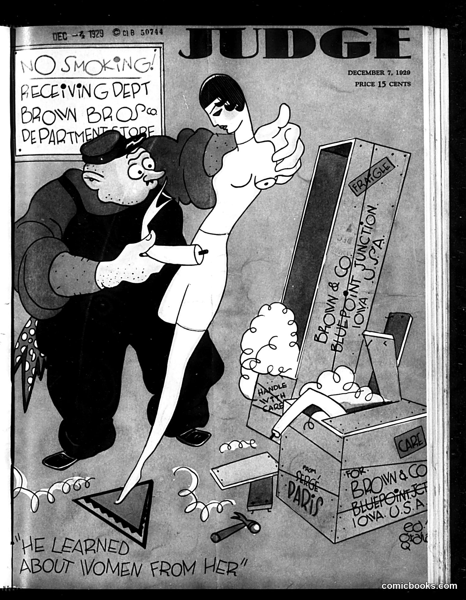 Judge — December 7, 1929