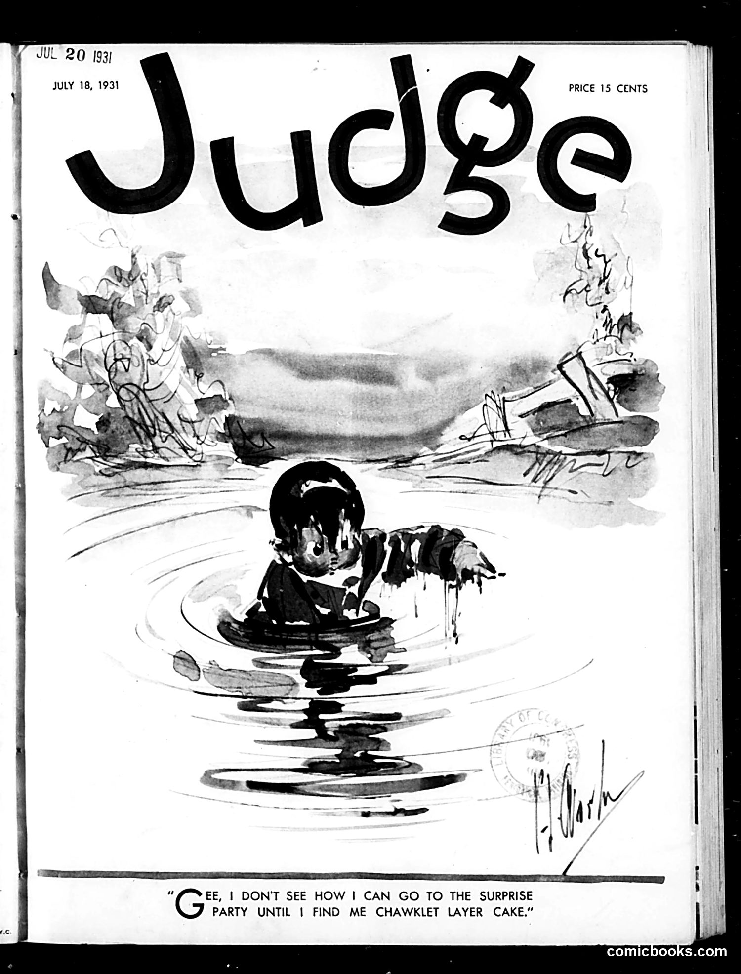 Judge — July 18, 1931