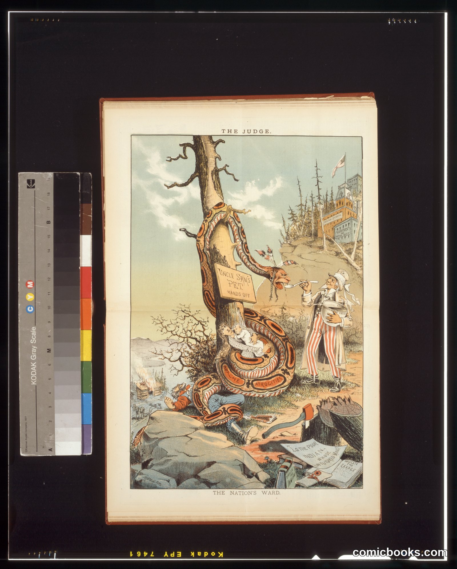 The Nation's Ward by Hamilton, Grant E., artist