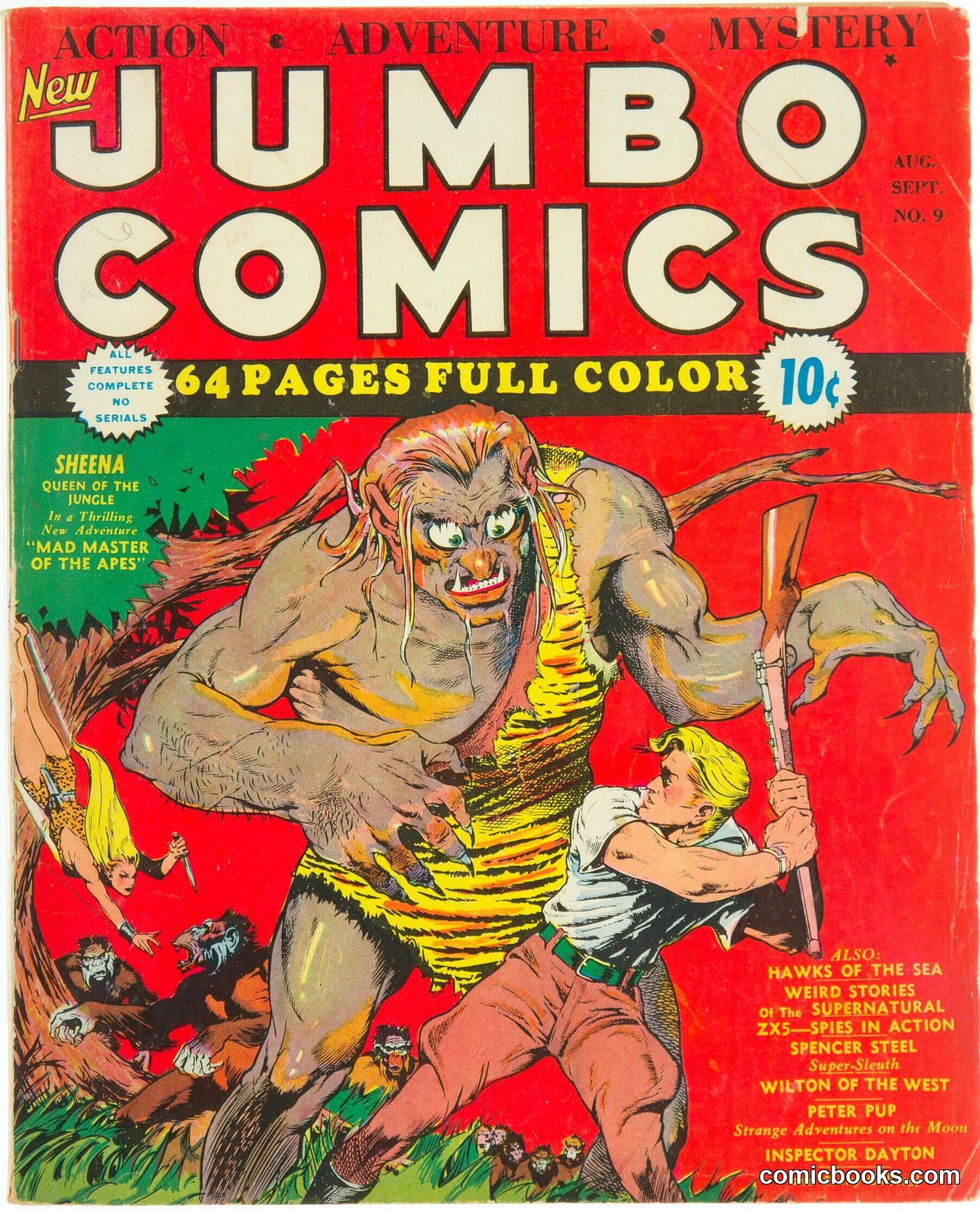 Jumbo Comics (Sheena) by Fiction House