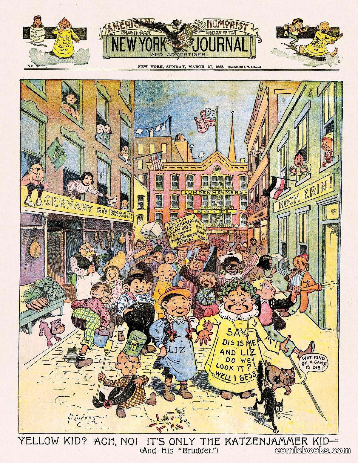 The Katzenjammer Kids by Rudolph Dirks
