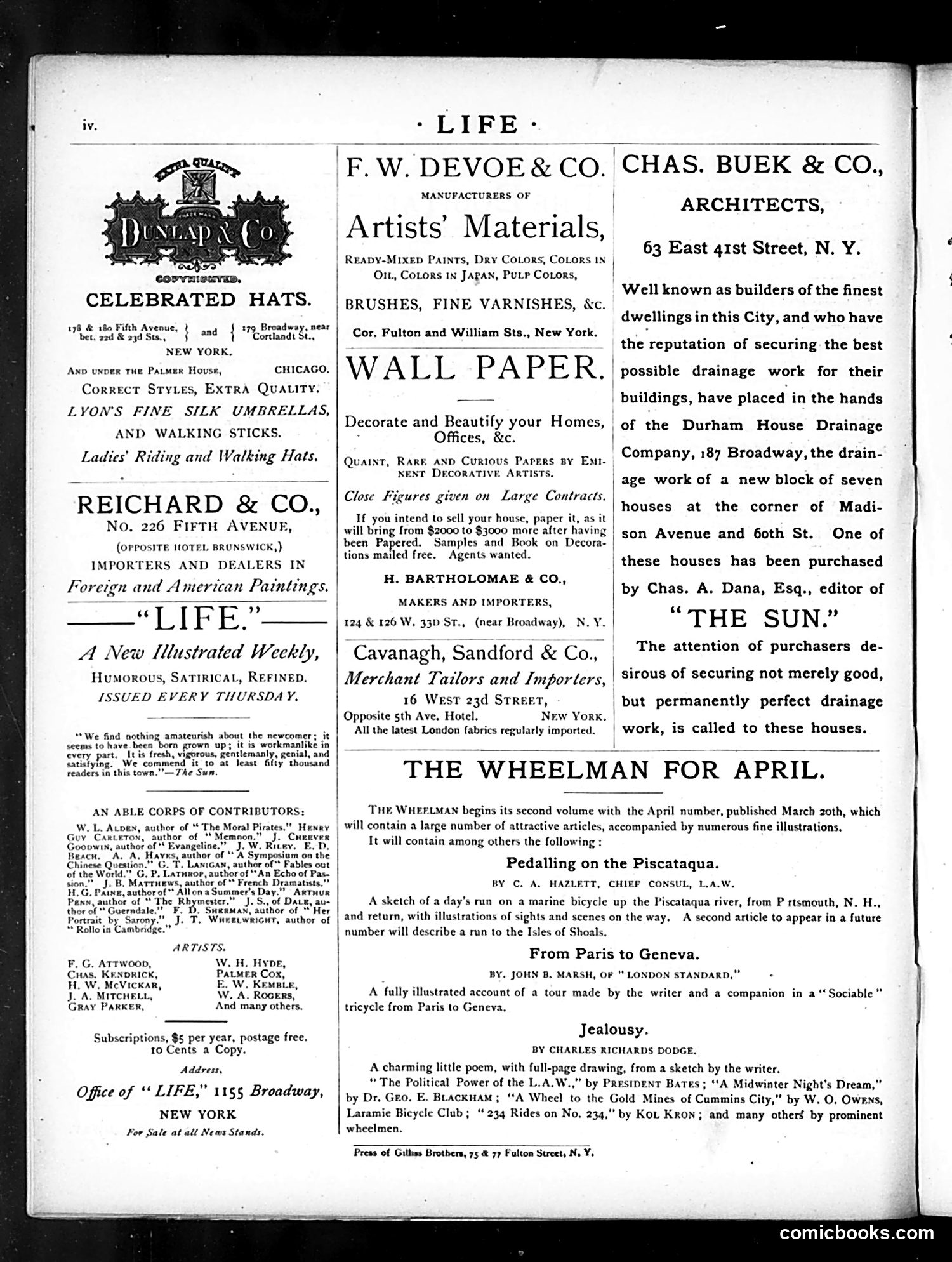 Life — April 19, 1883 — page 16 of 16