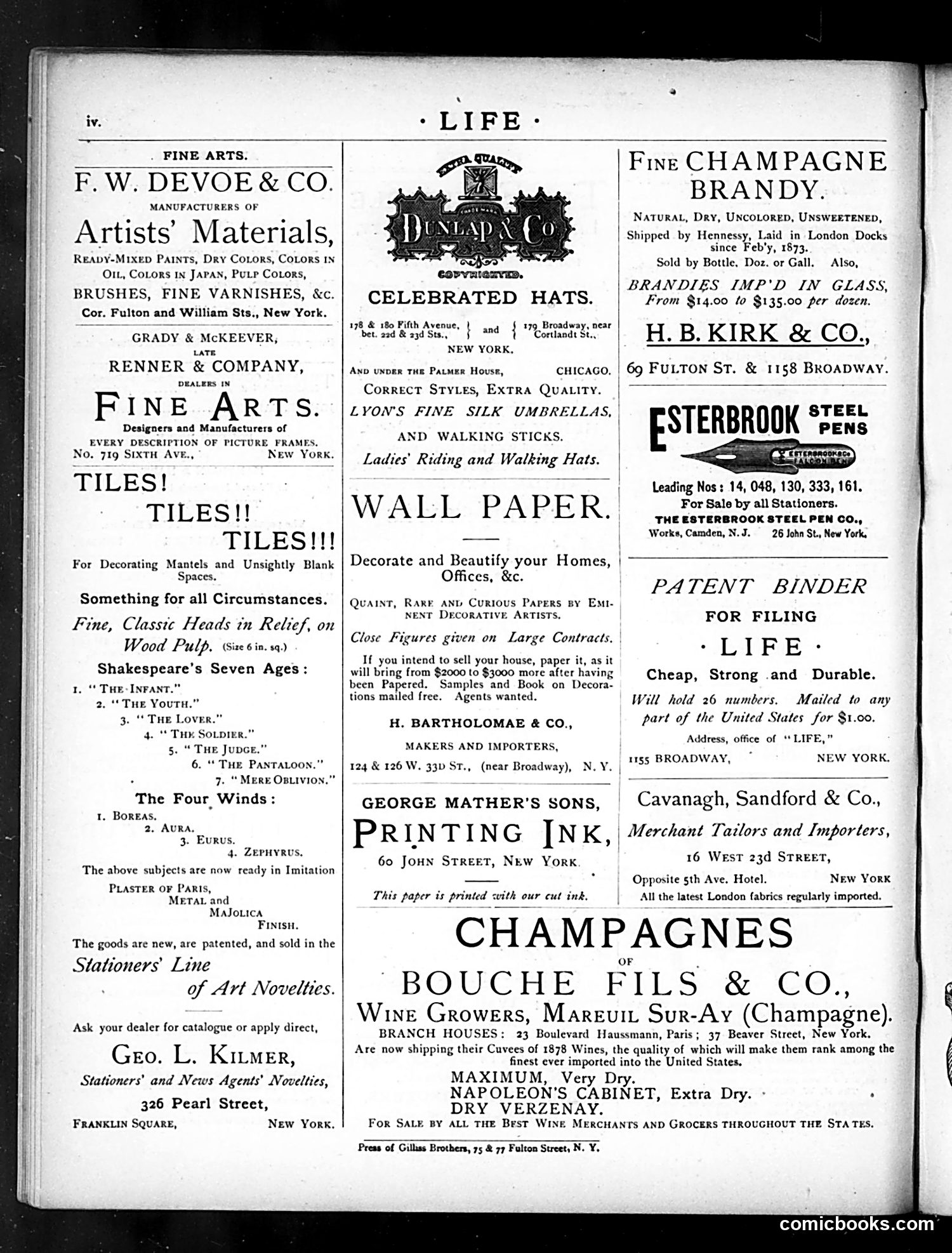 Life — April 26, 1883 — page 16 of 16