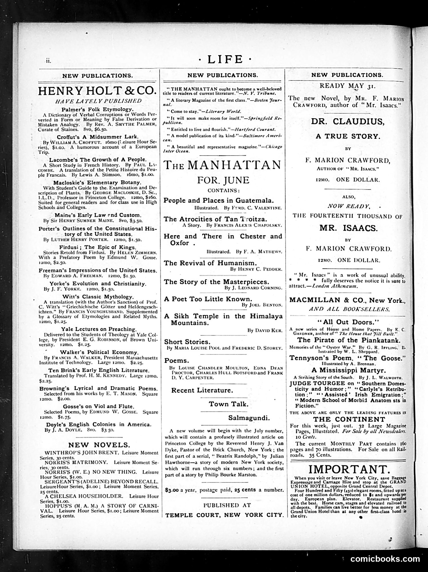 Life — May 31, 1883 — page 2 of 16