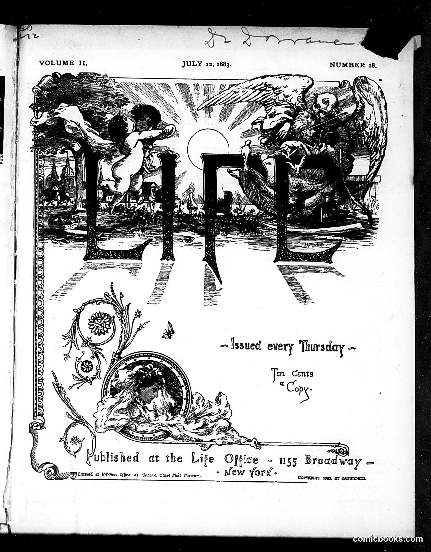 Life — July 12, 1883