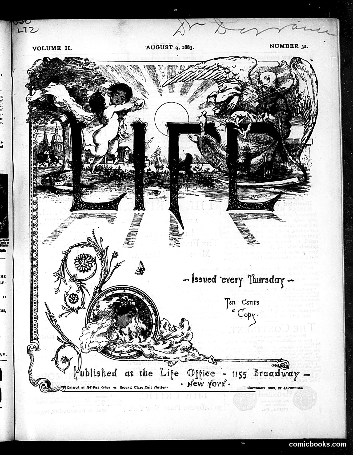 Life — August 9, 1883