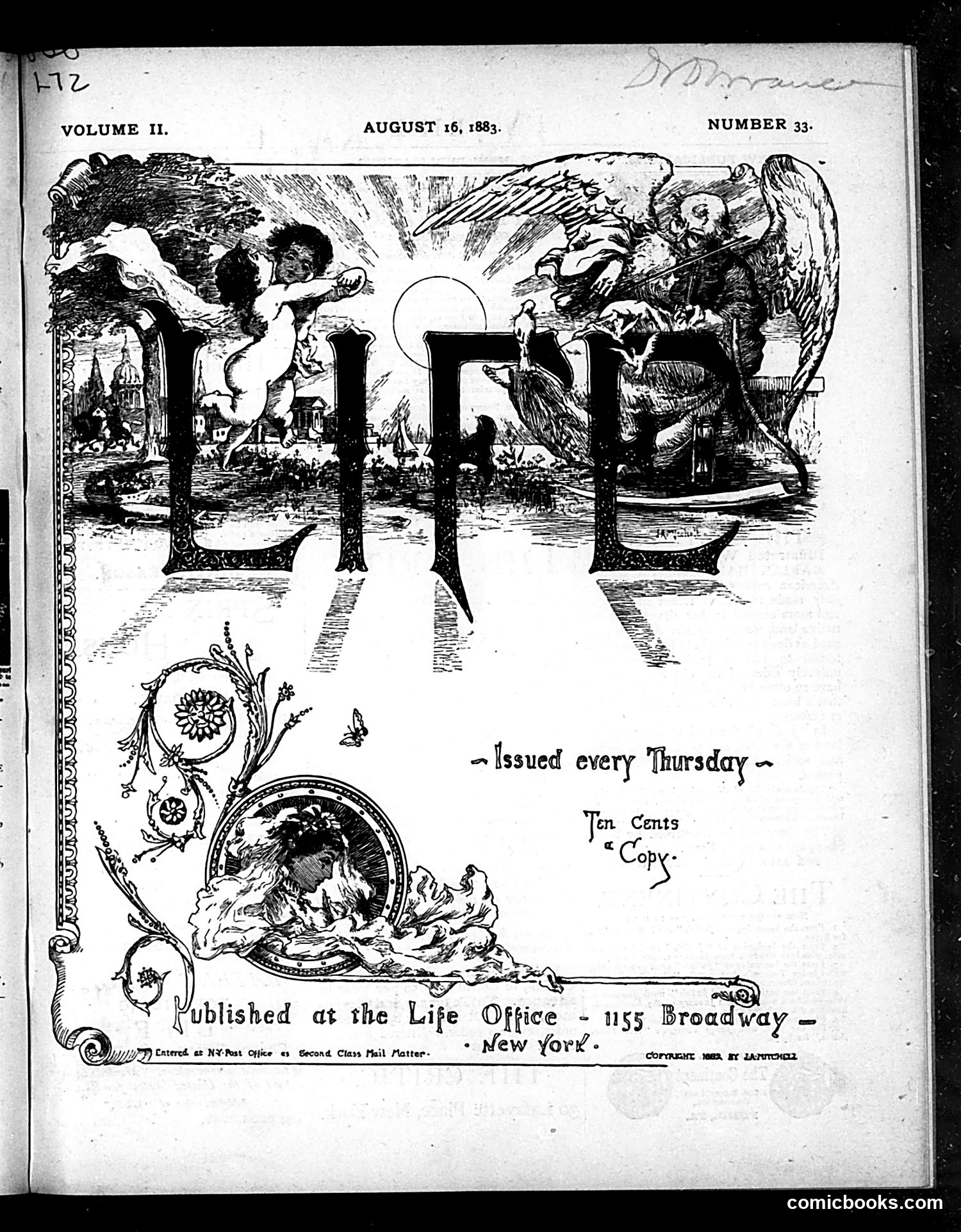 Life — August 16, 1883