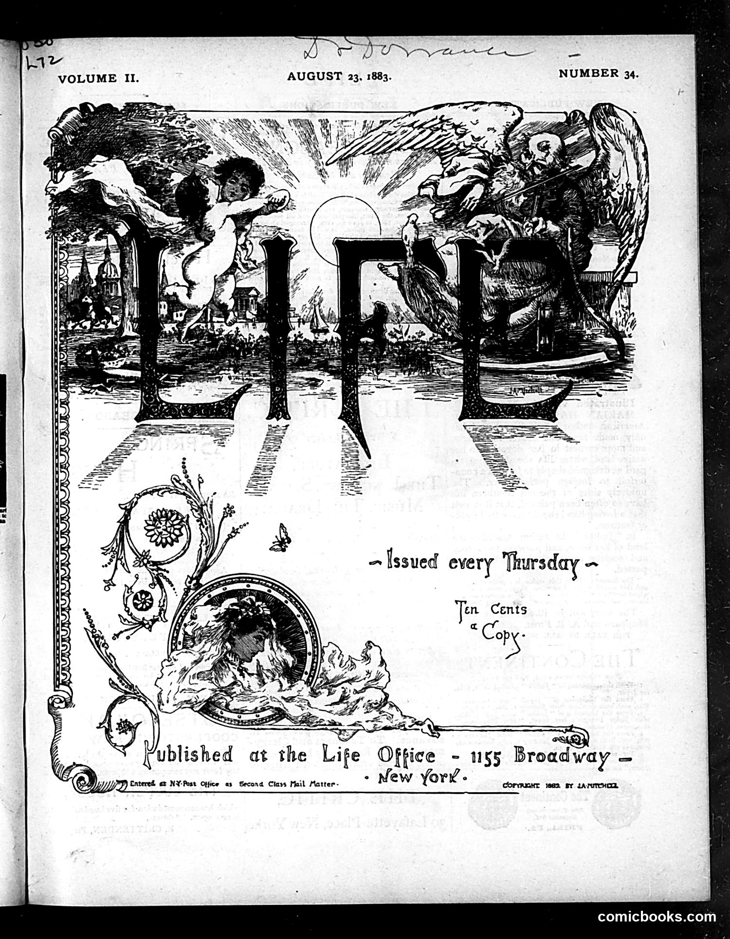 Life — August 23, 1883