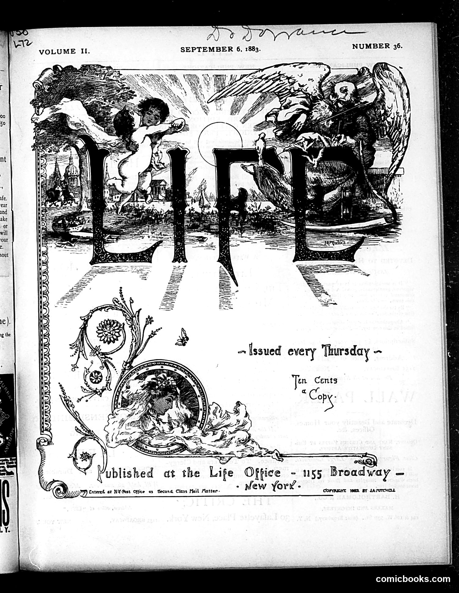Life — September 6, 1883