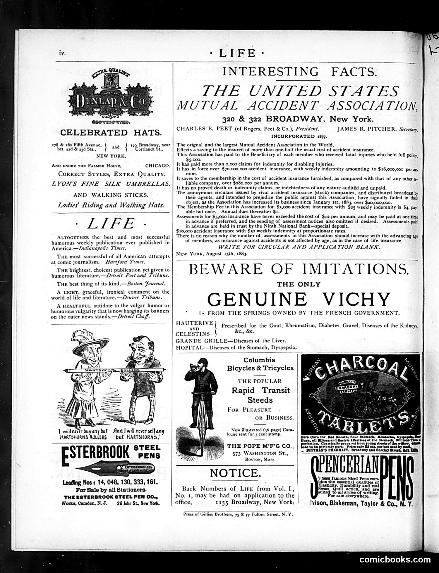 Life — September 6, 1883 — page 16 of 16