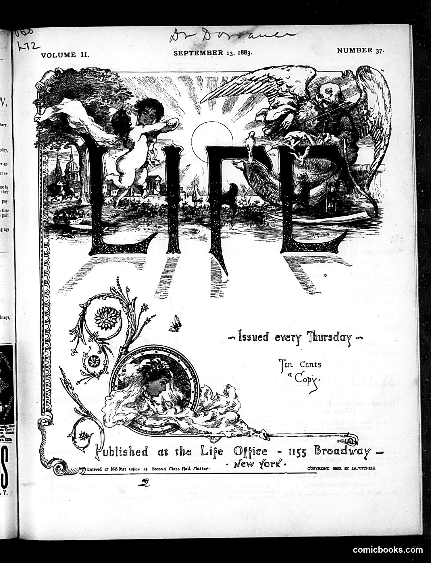 Life — September 13, 1883