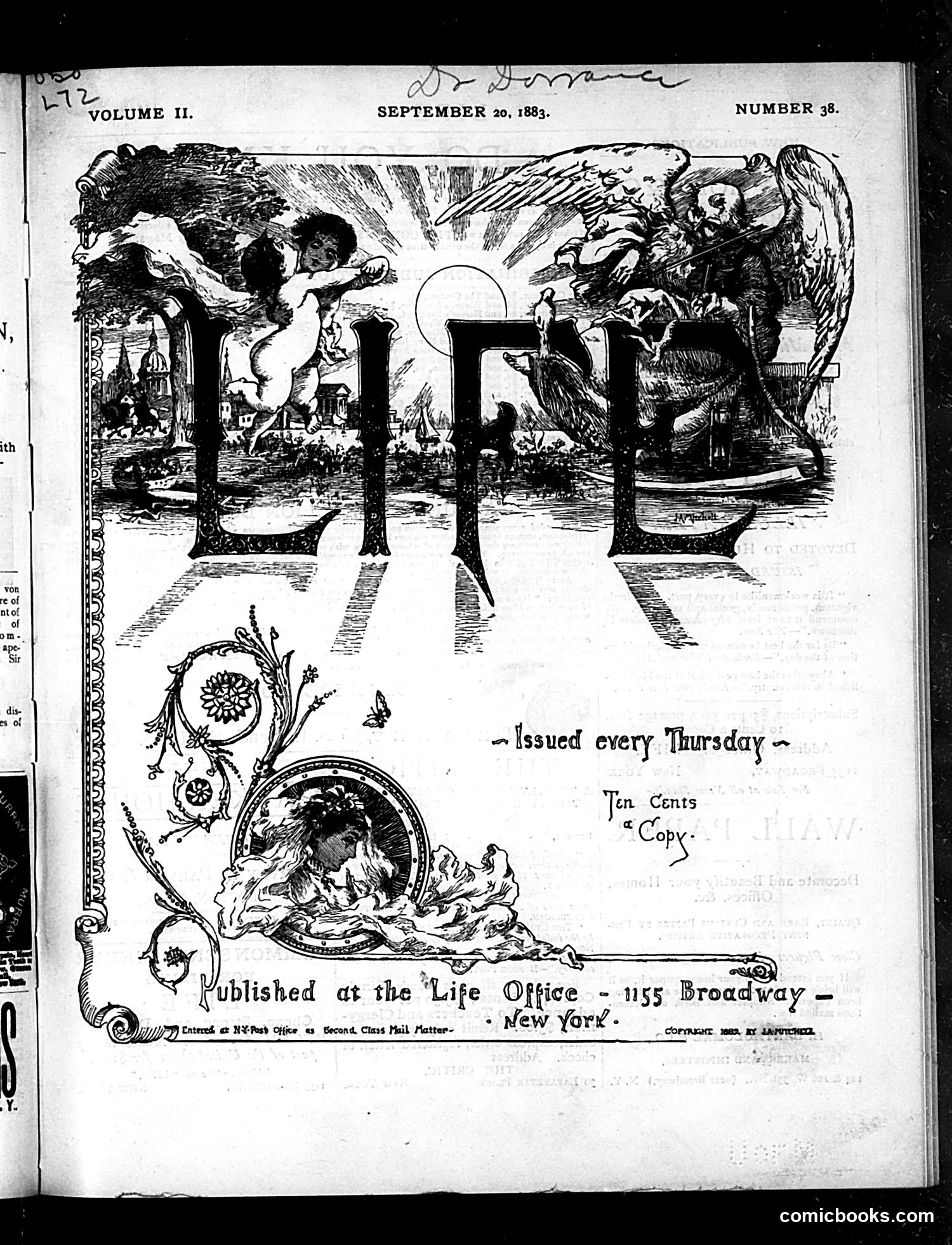 Life — September 20, 1883