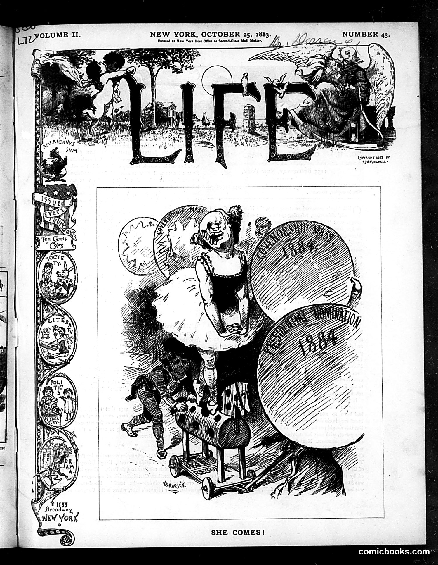 Life — October 25, 1883