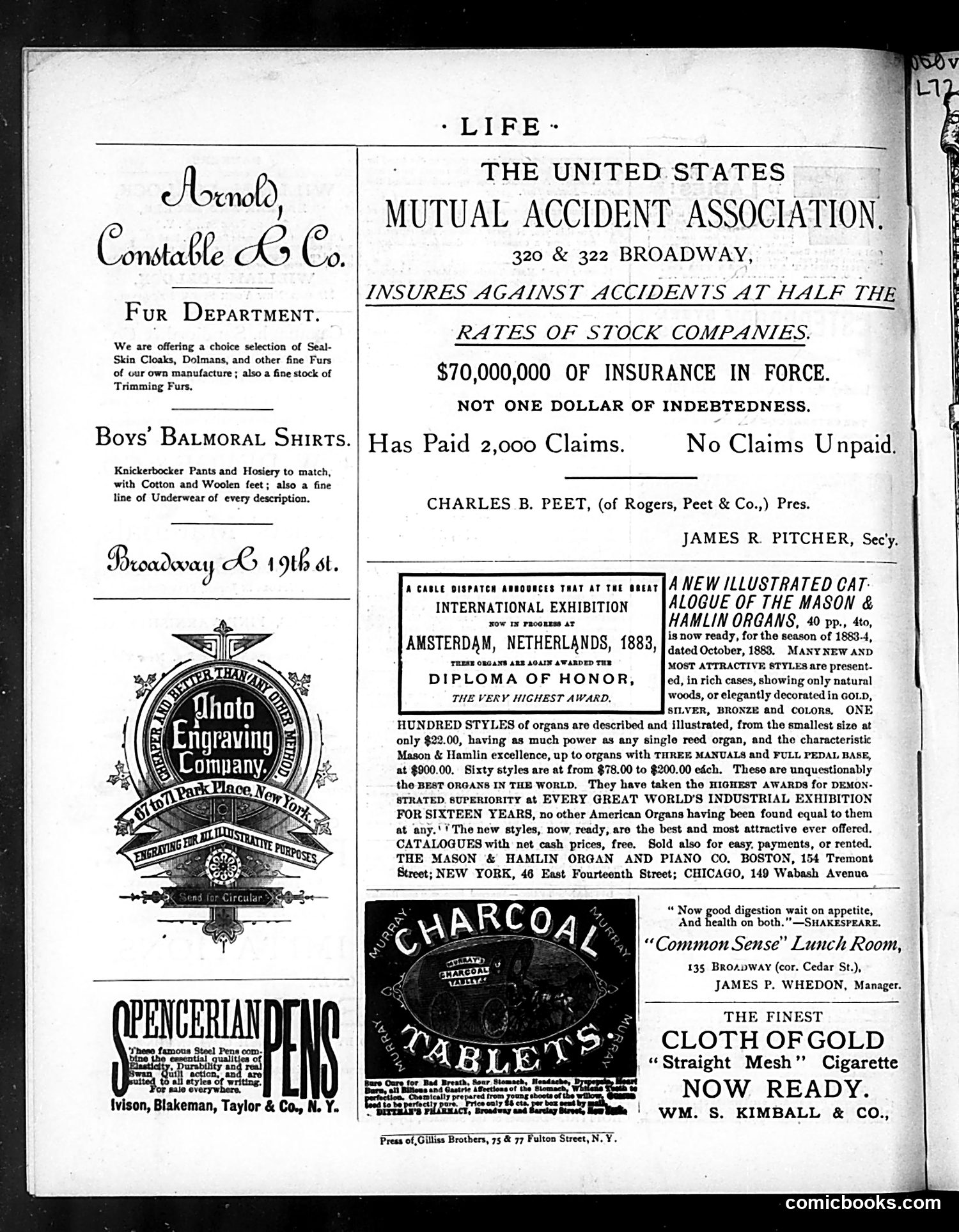 Life — October 25, 1883 — page 16 of 16