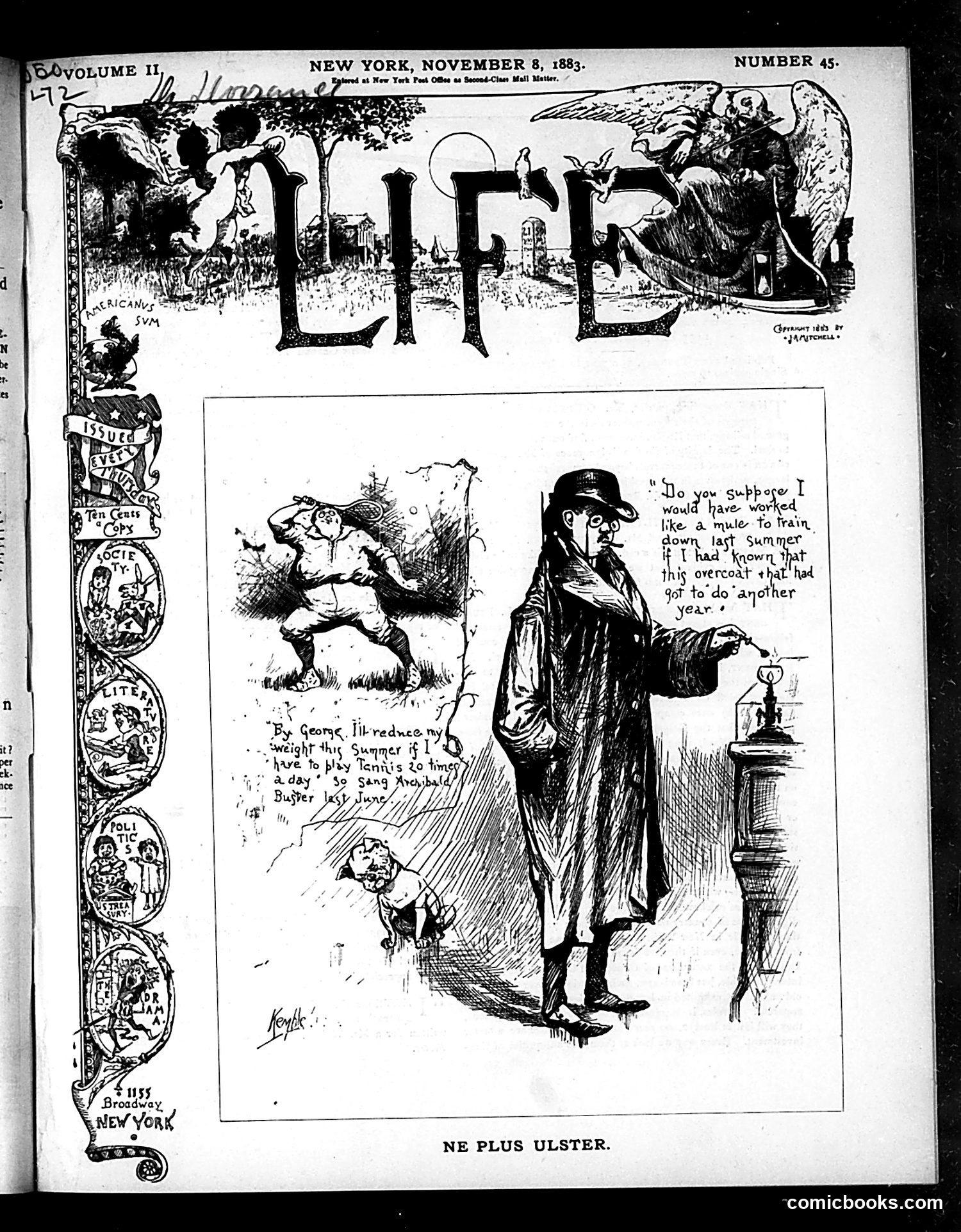 Life — November 8, 1883