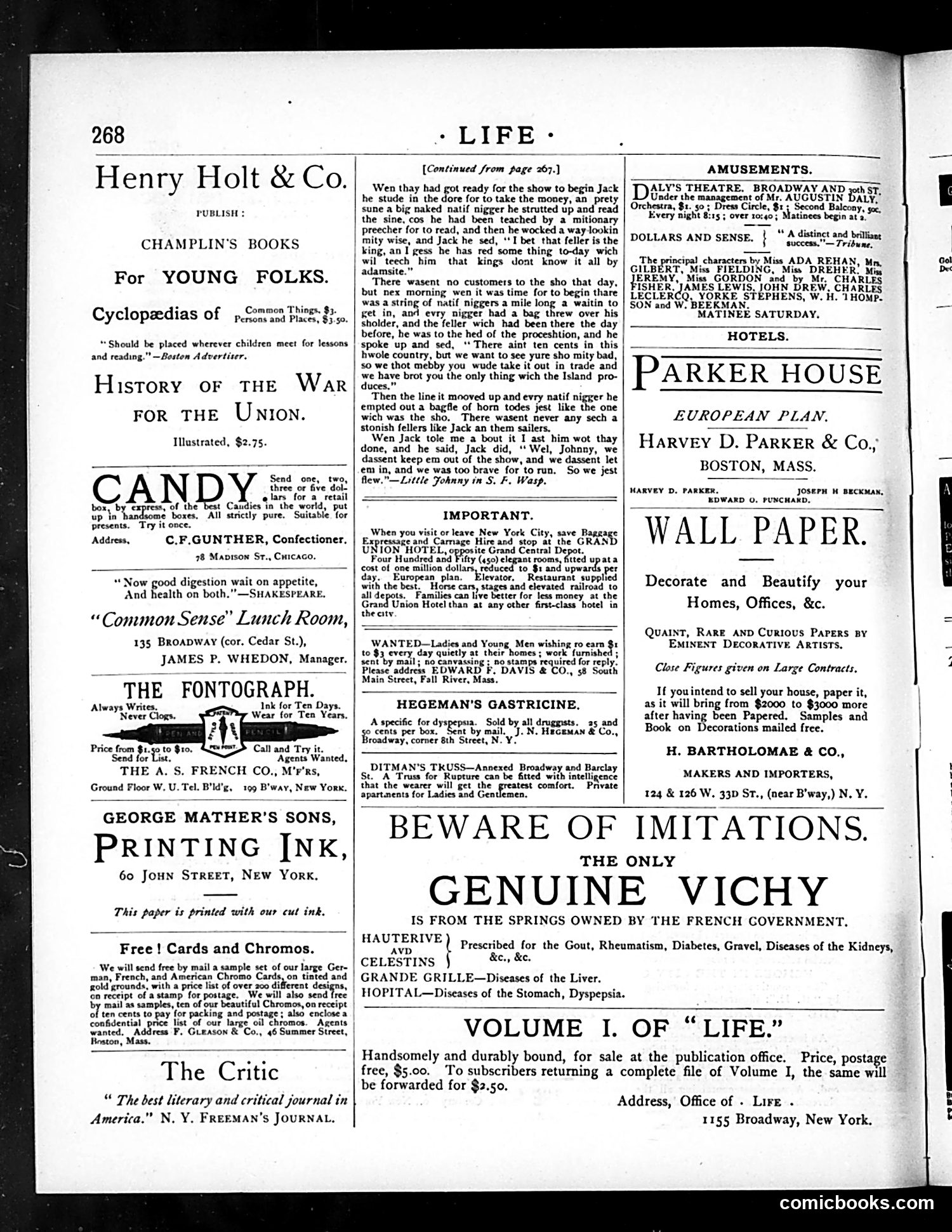 Life — November 22, 1883 — page 14 of 16