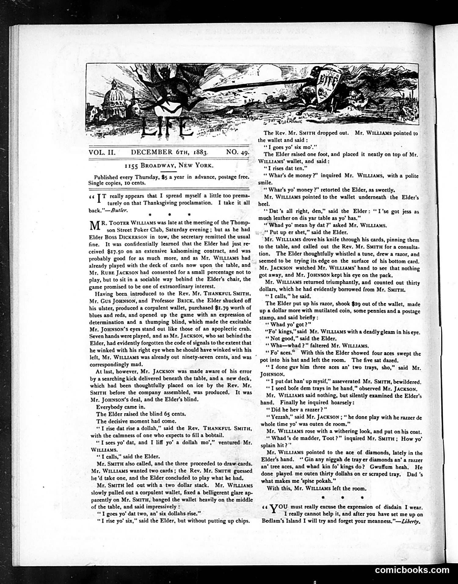 Life — December 6, 1883 — page 2 of 16