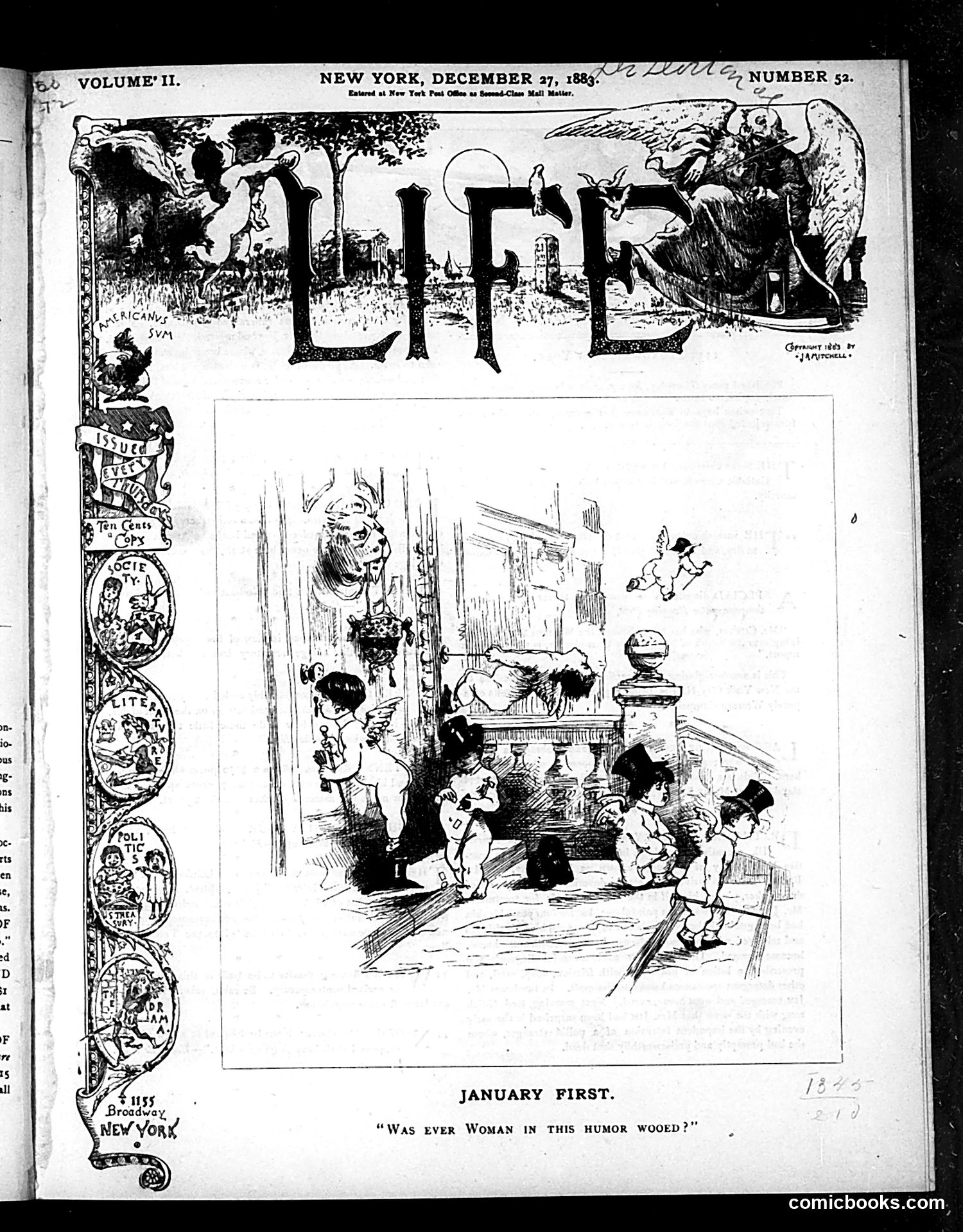 Life — December 27, 1883