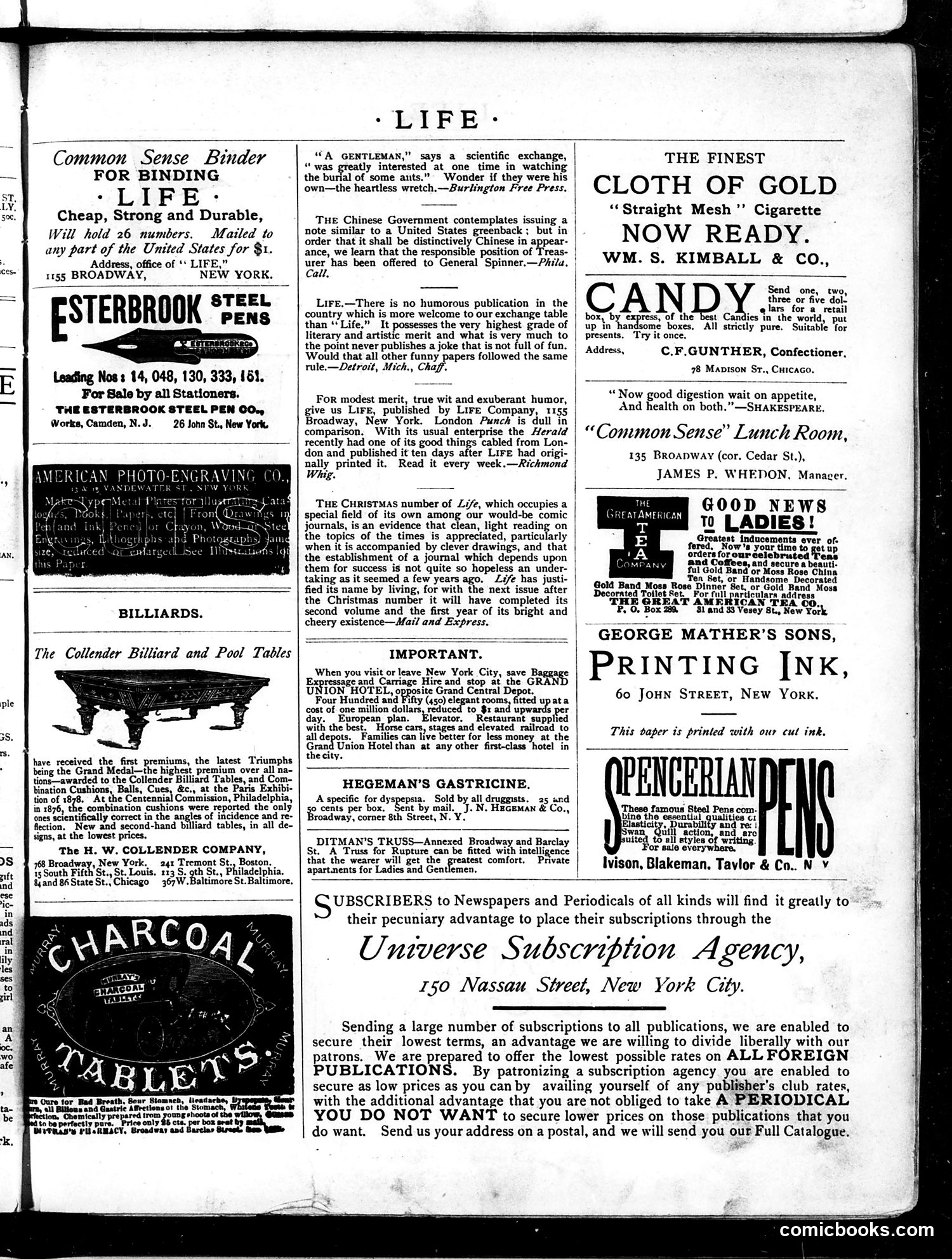 Life — January 10, 1884 — page 15 of 16