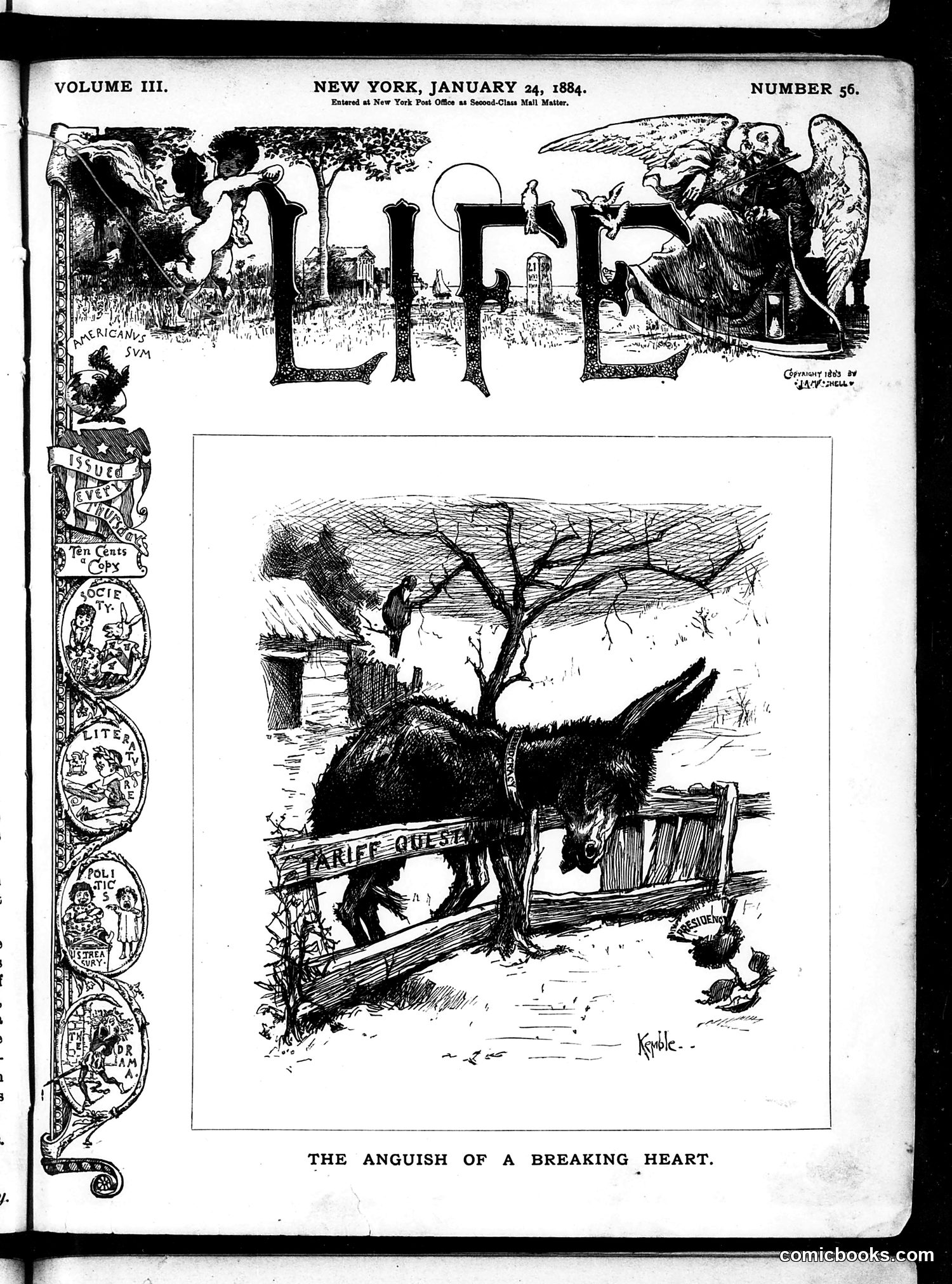 Life — January 24, 1884