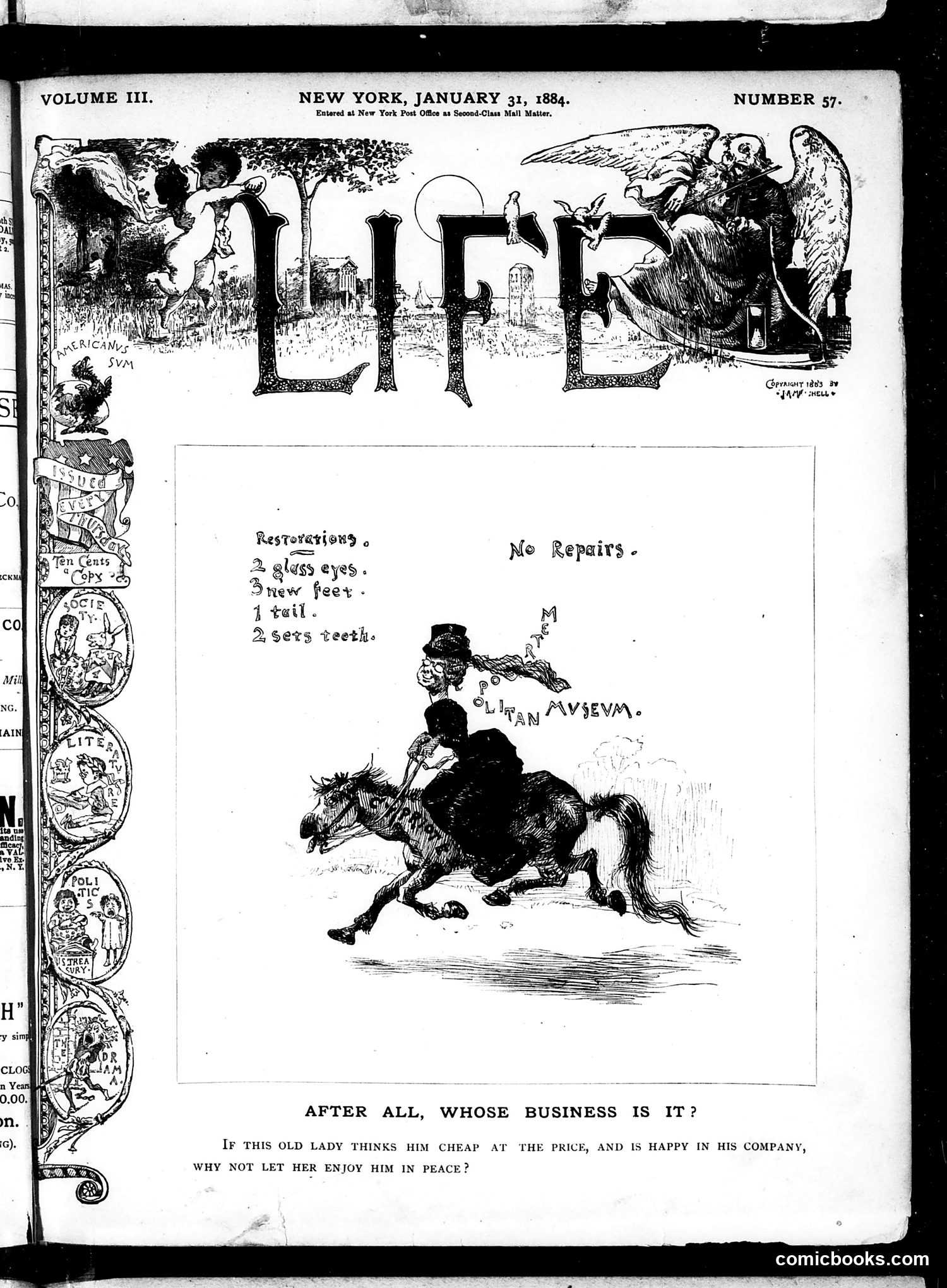 Life — January 31, 1884