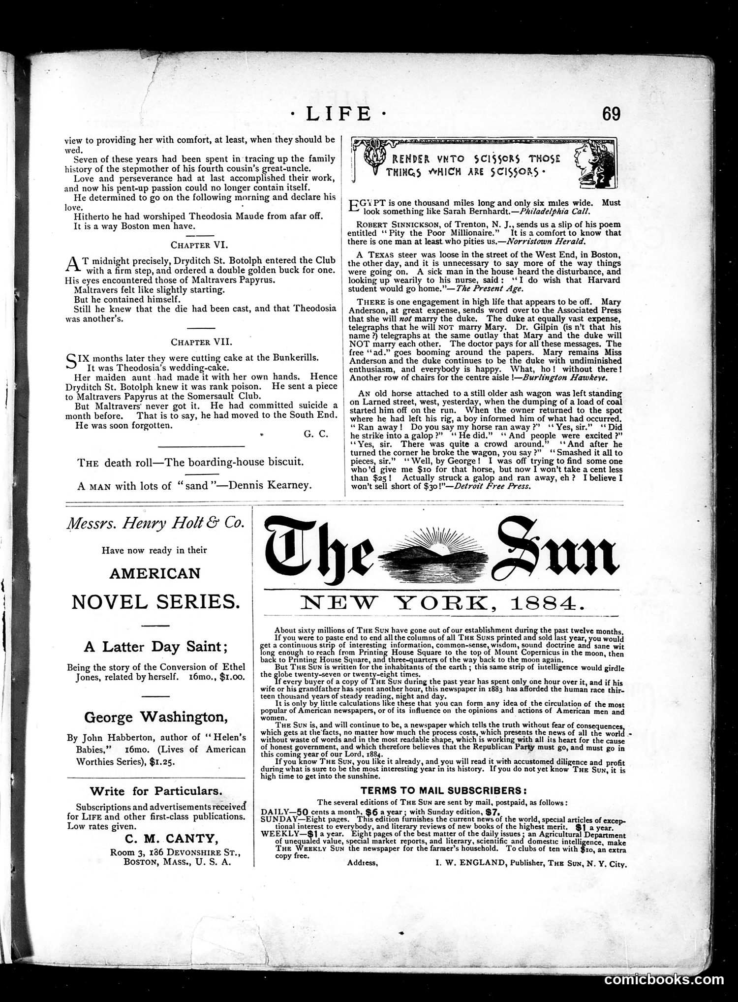 Life — January 31, 1884 — page 15 of 18