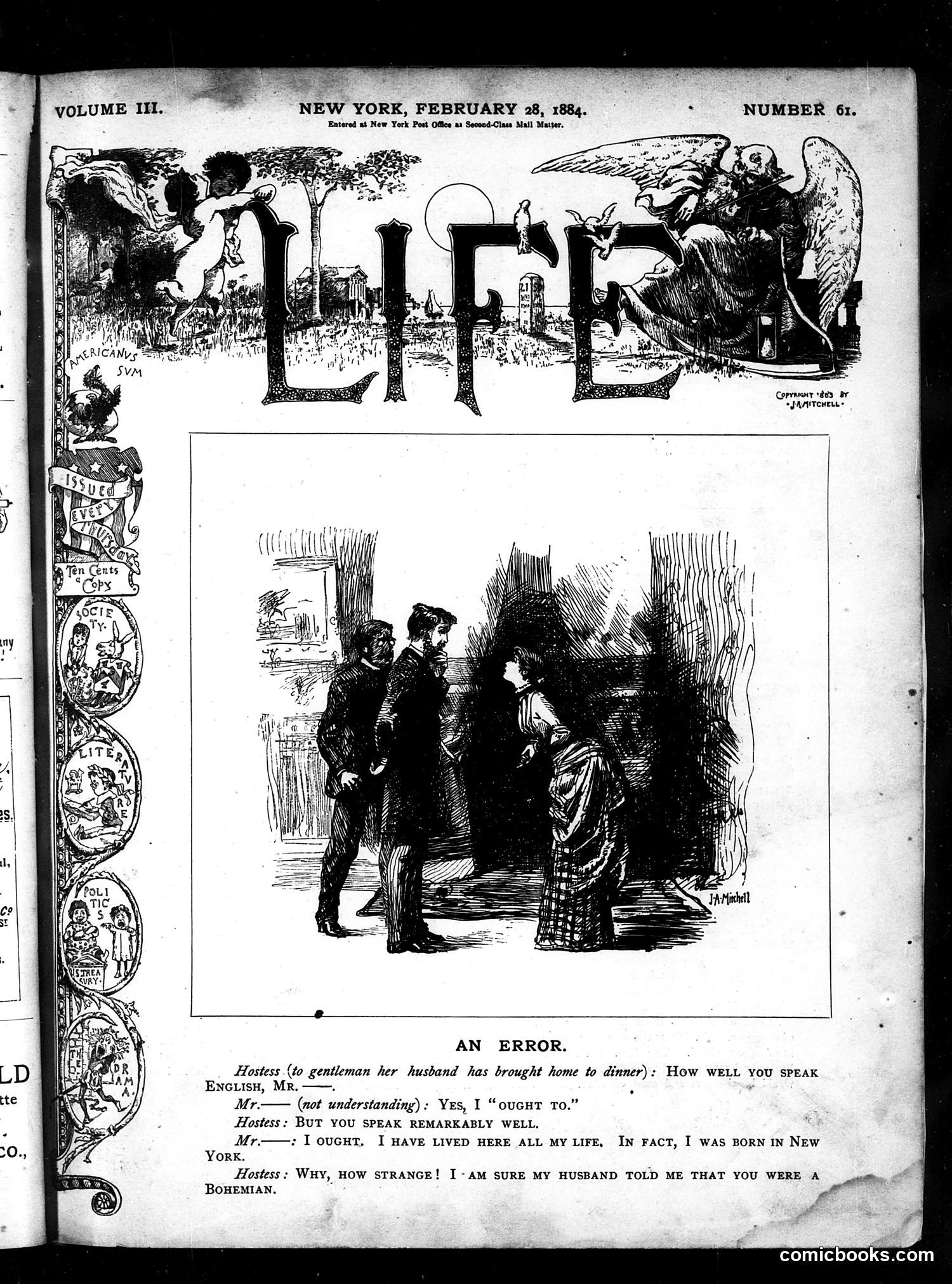 Life — February 28, 1884